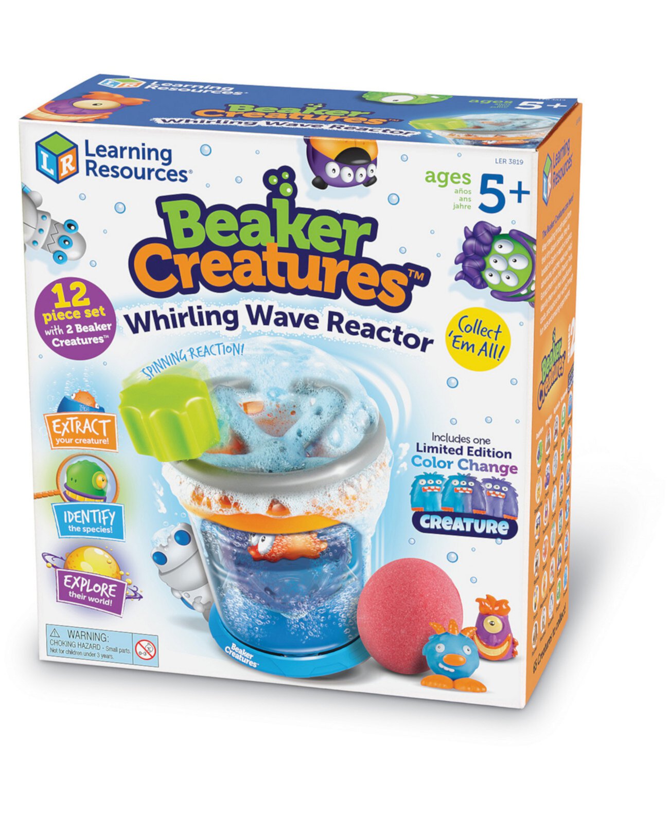 Beaker Creatures - Реактор с вращающейся волной Learning Resources