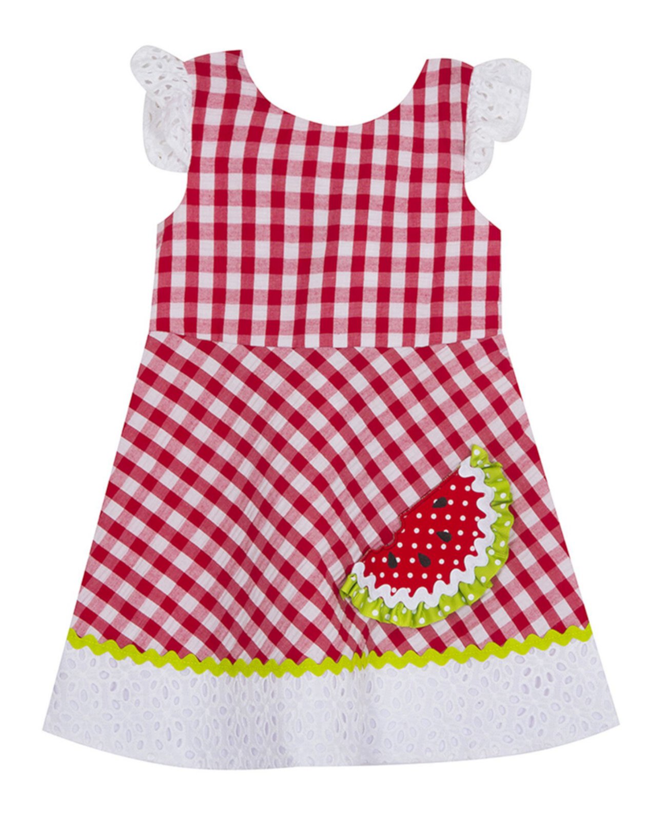 Платье для девочек из арбузной ткани в стиле малышей Rare Editions