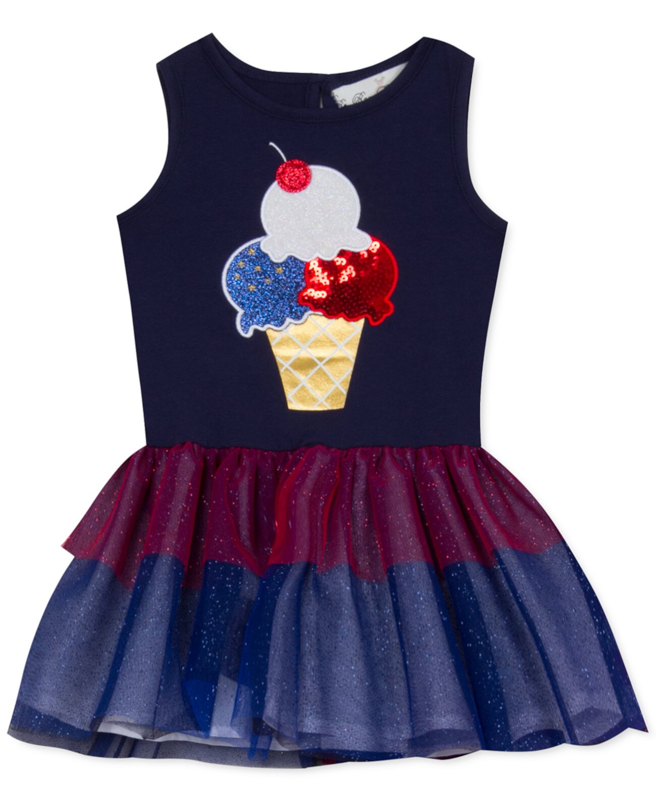 Платье-пачка с мороженым для маленьких девочек Rare Editions