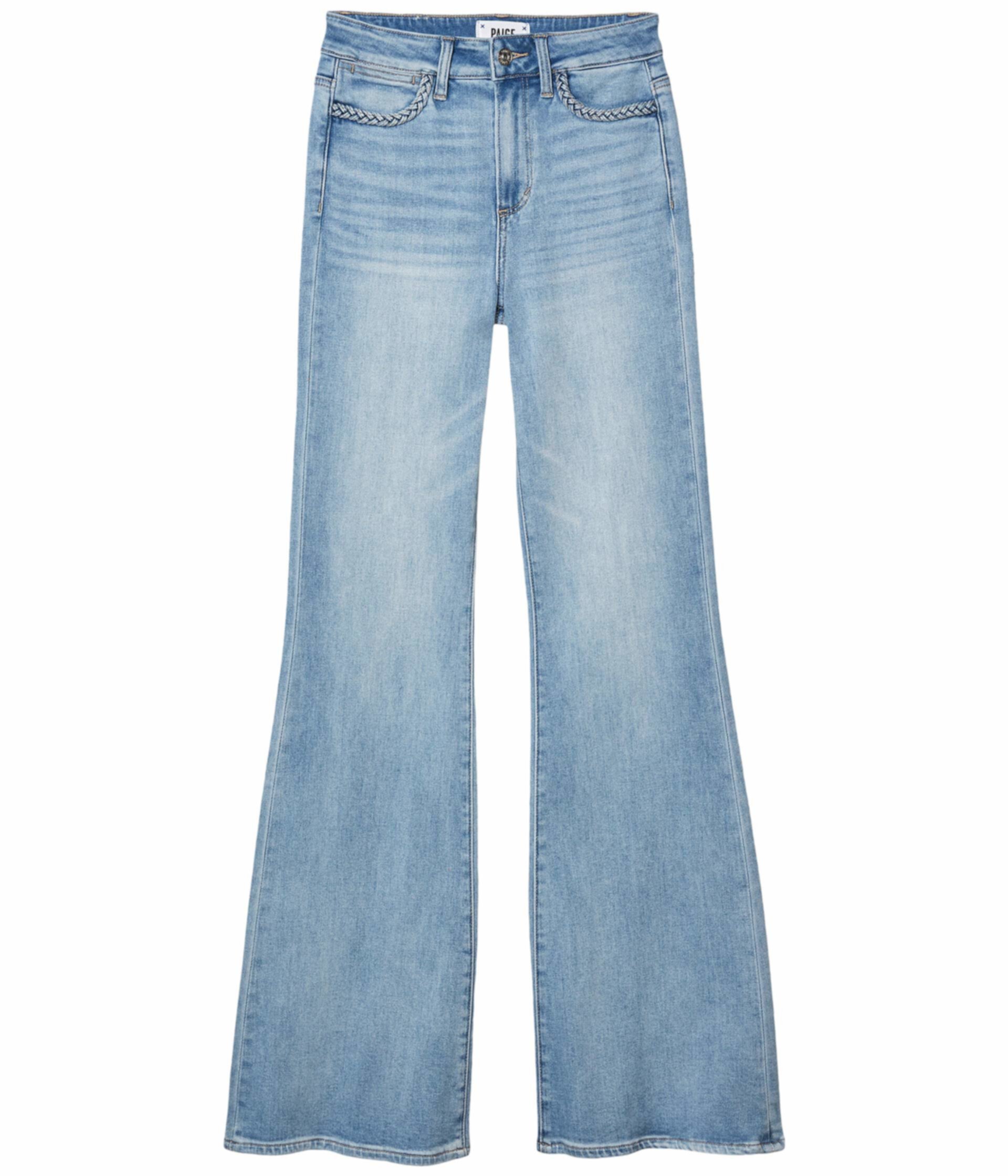 Женевьева клеш с джинсами из плетеной ткани в стиле Джоаннис Paige