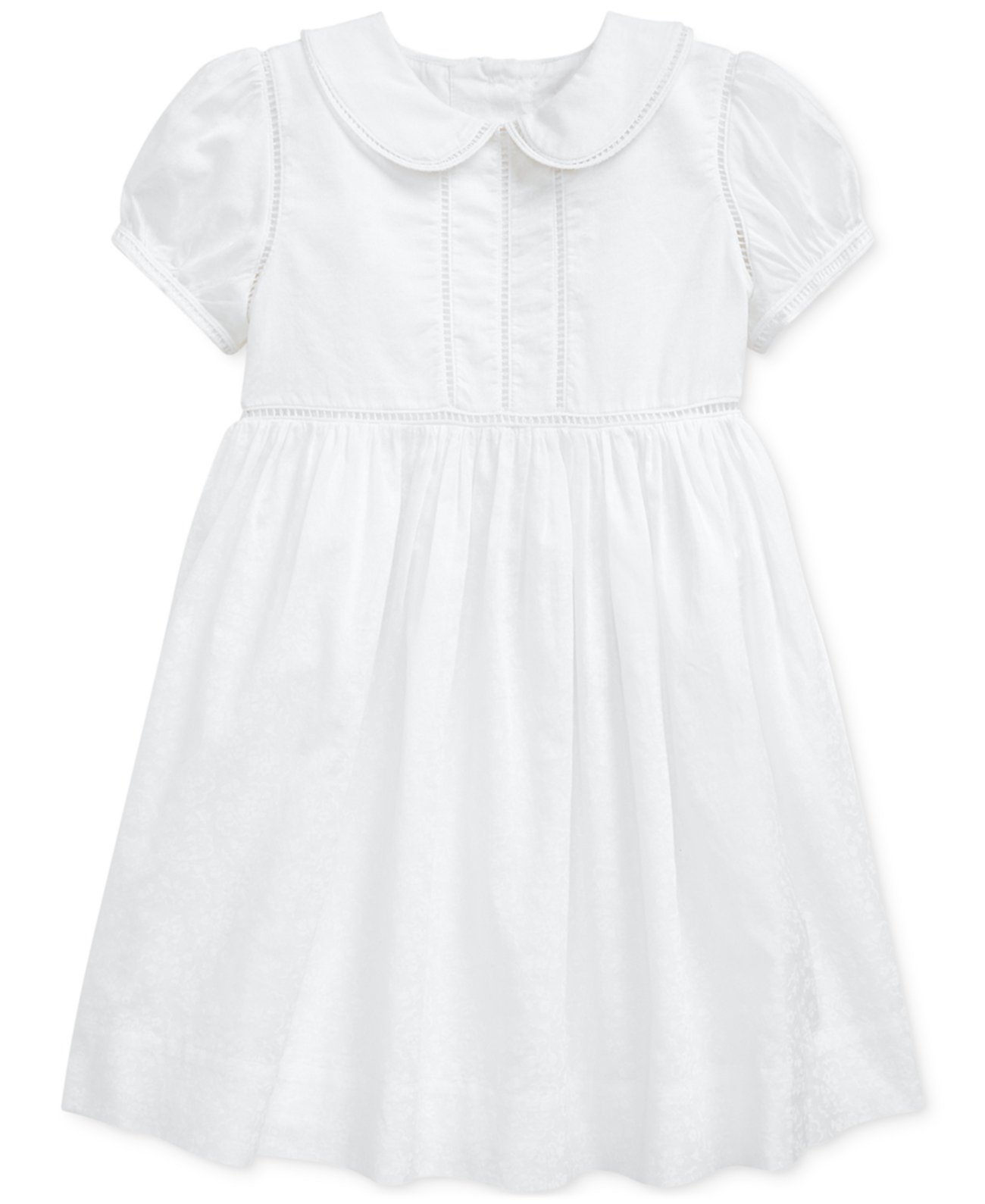 Маленькое платье из хлопка для девочек Ralph Lauren