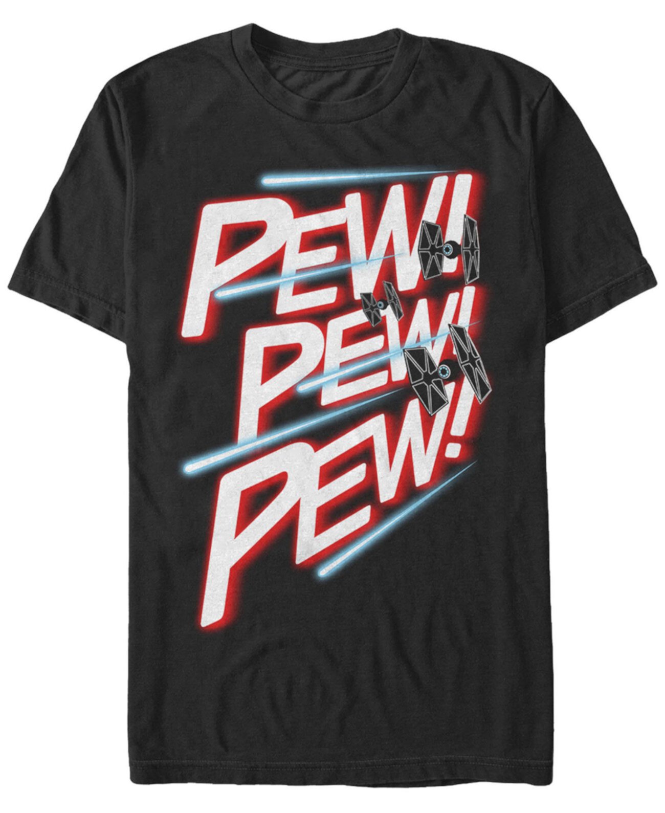 Мужская футболка Star Wars Tie Fighter Pew Pew с коротким рукавом FIFTH SUN