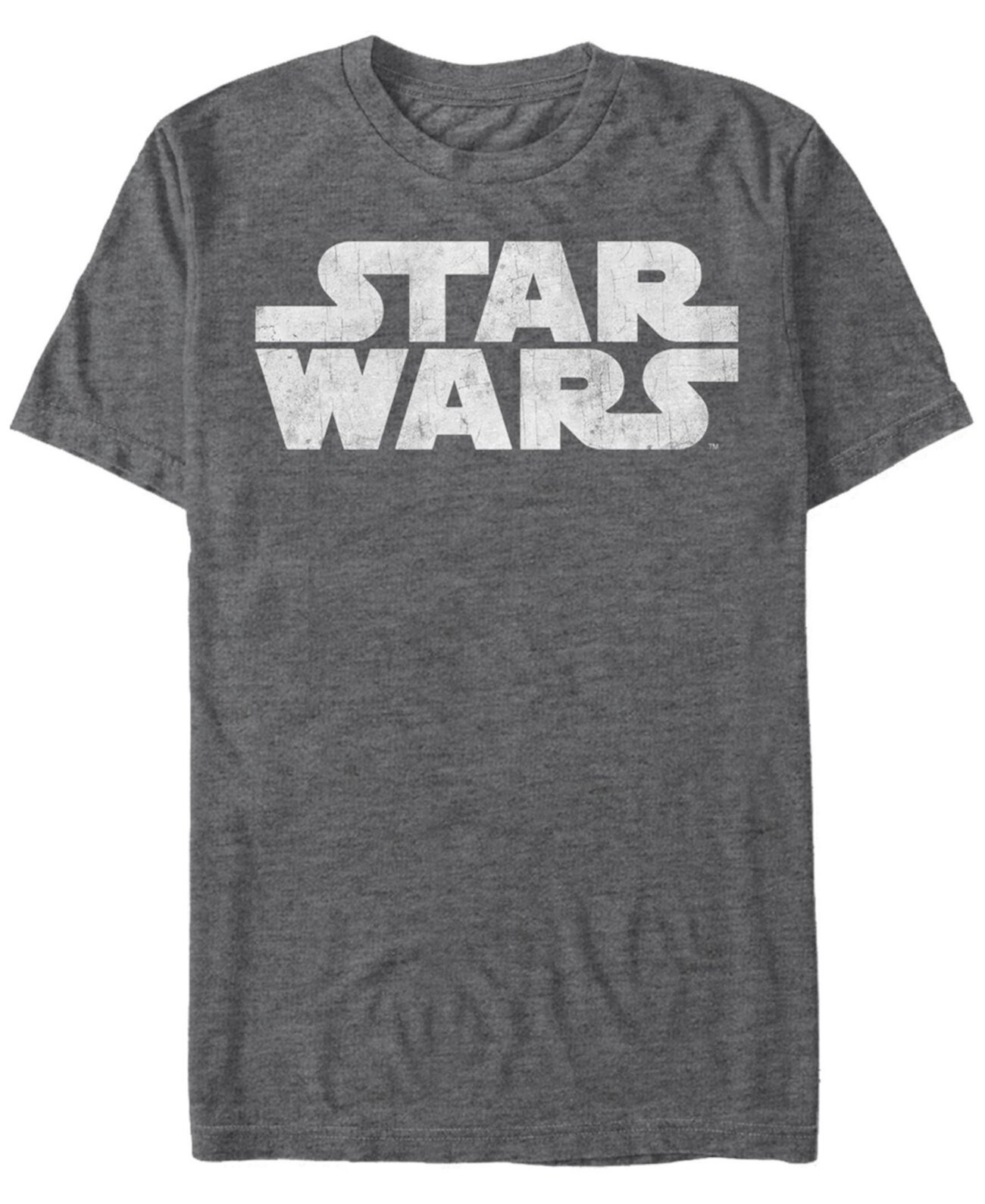 Мужская футболка с коротким рукавом в винтажном стиле с логотипом Star Wars FIFTH SUN