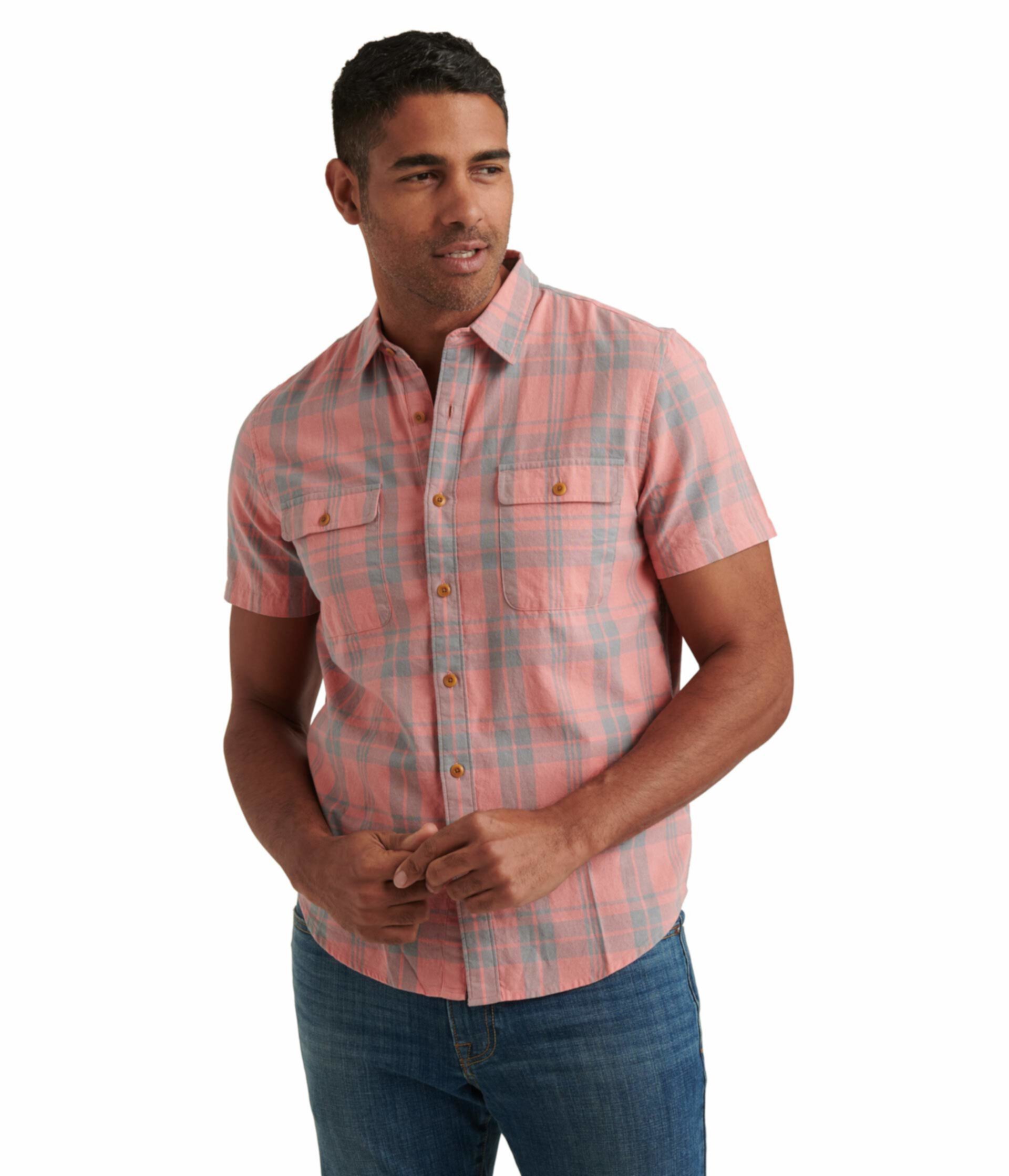 Рубашка рабочей одежды Humbolt с коротким рукавом Lucky Brand