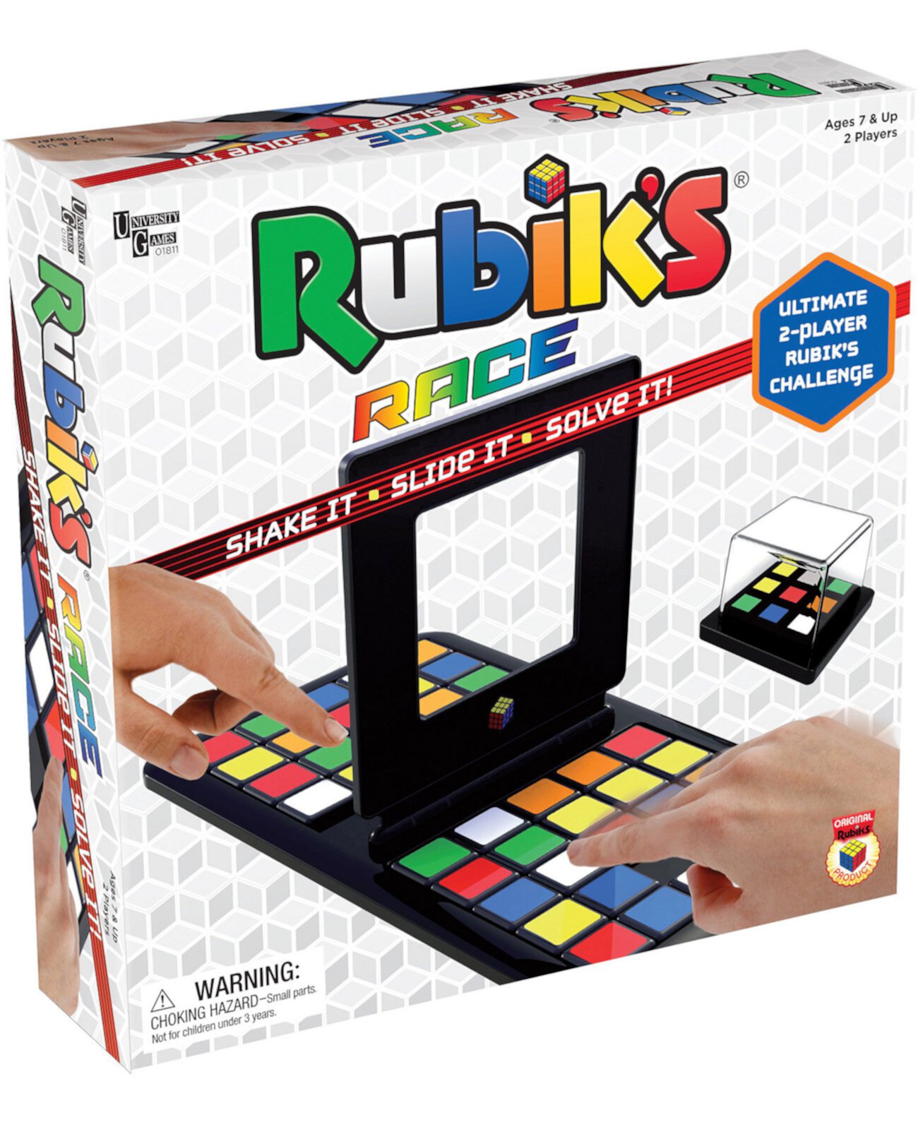 Настольная игра "Гонка Рубика" на основе классических кубиков Рубика University Games