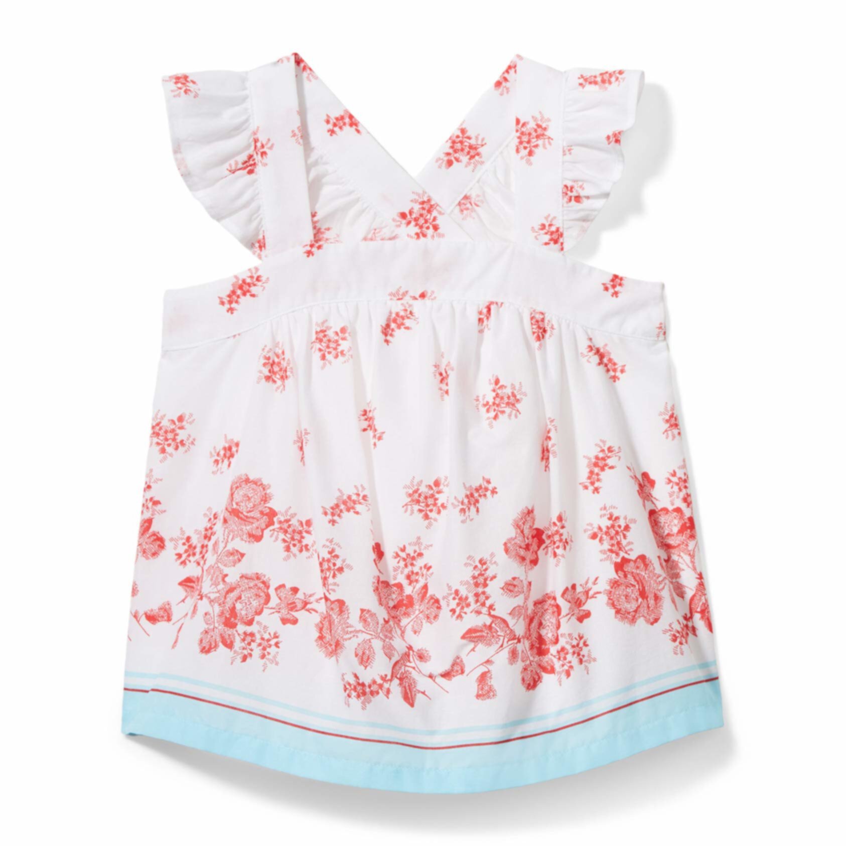 Блуза с цветочным принтом (для малышей / маленьких детей / больших детей) Janie and Jack