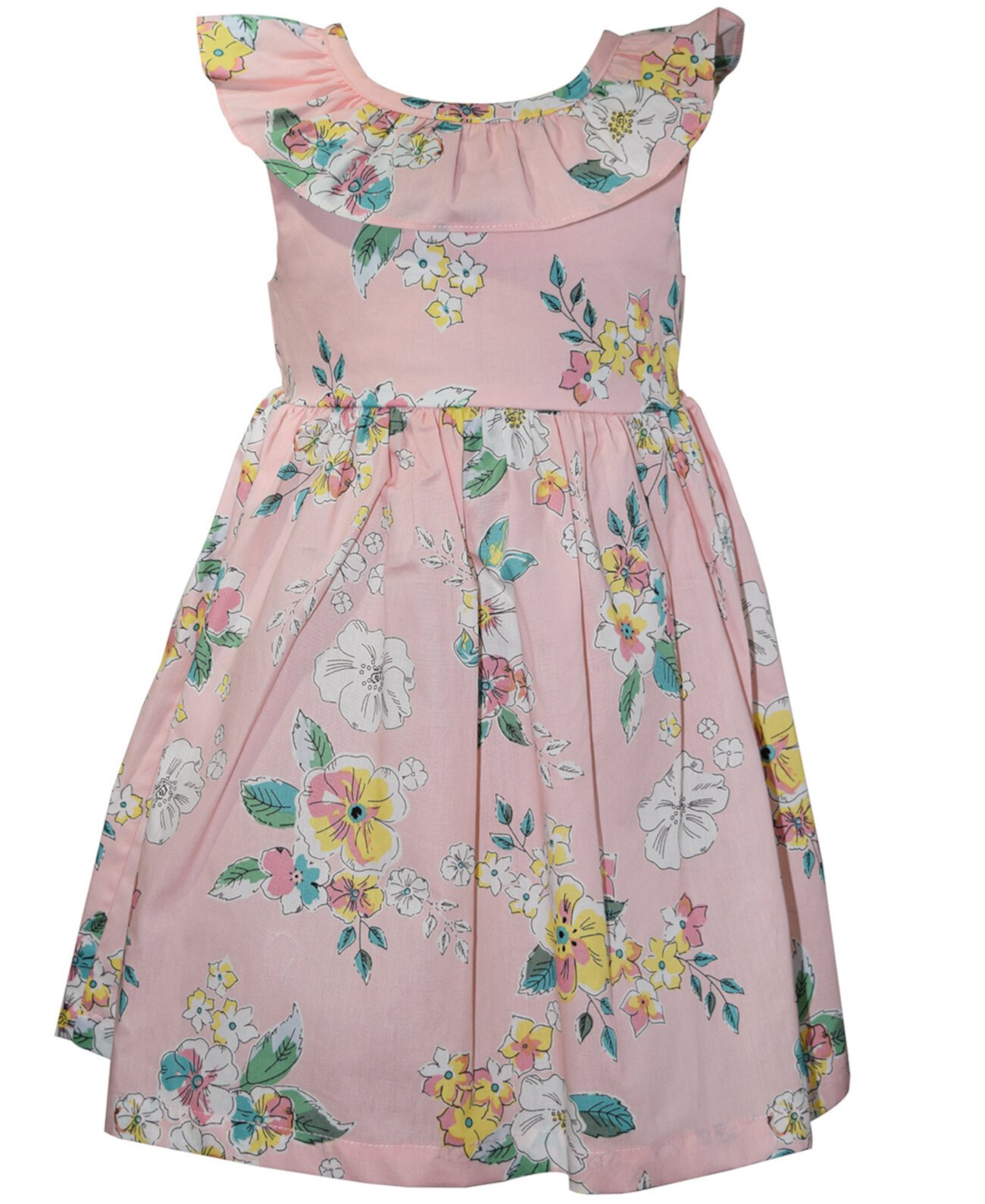 Платье для девочек с цветочным принтом для малышей Blueberi Boulevard