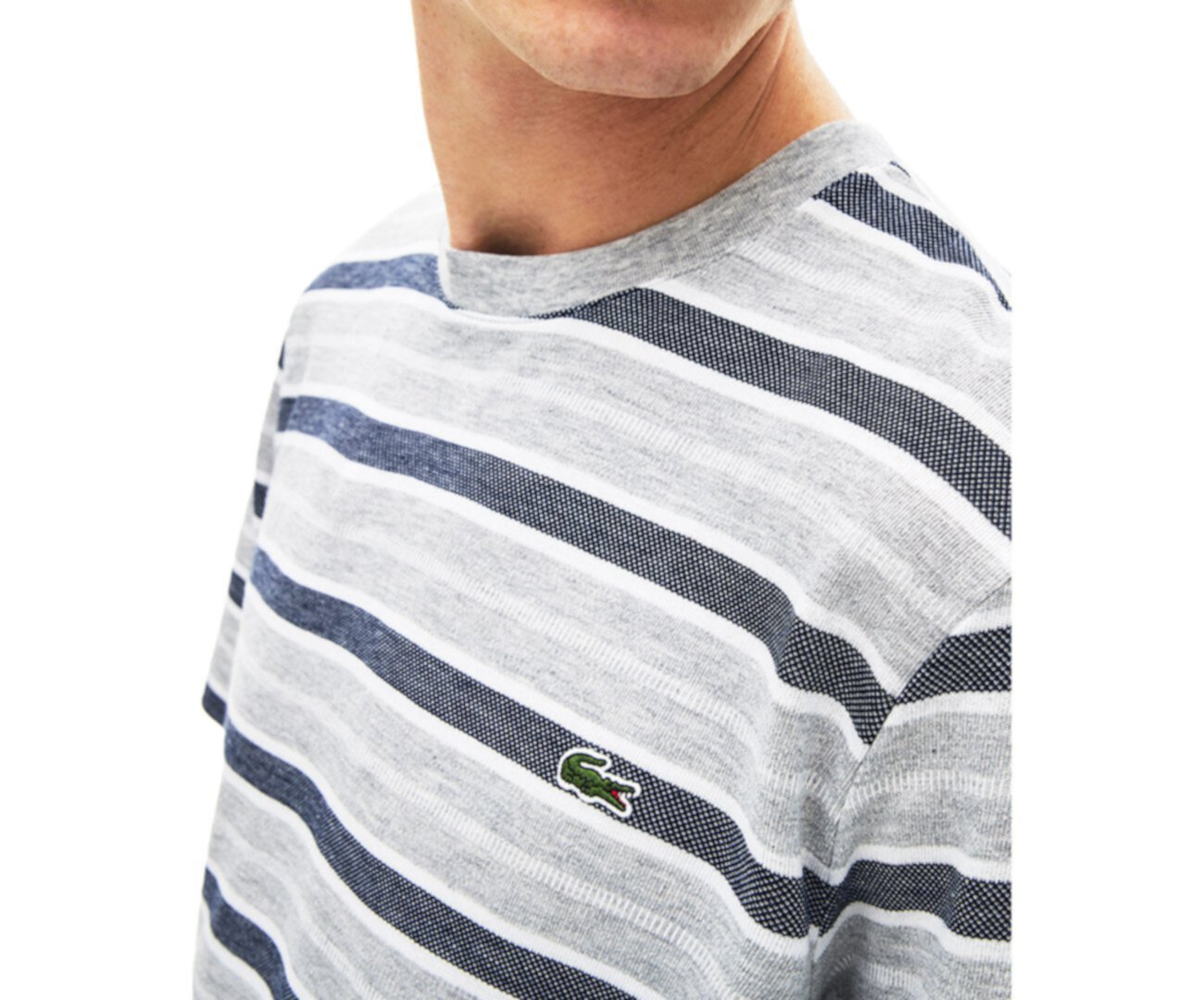 Мужская футболка в полоску, созданная для Macy's Lacoste