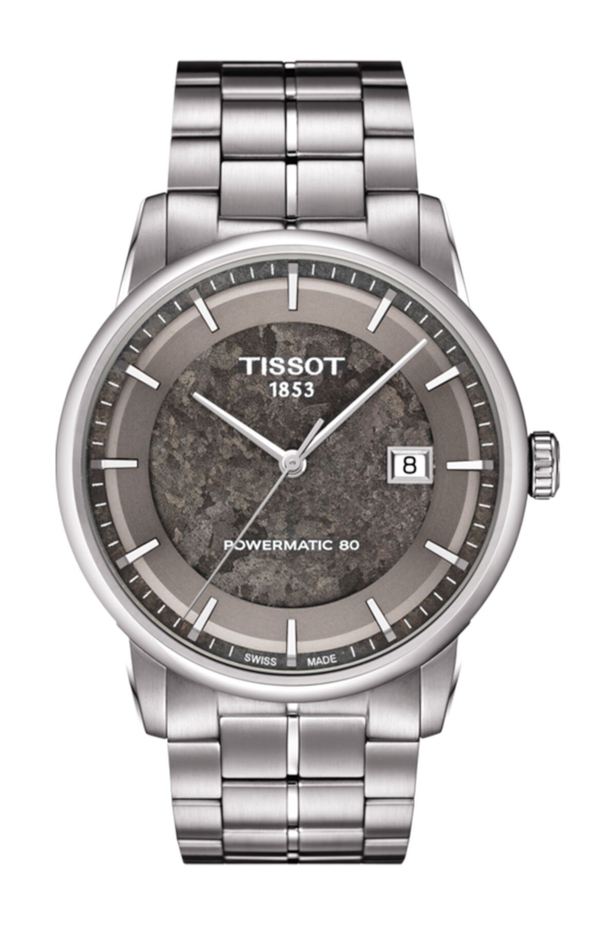 Мужские роскошные часы-браслет Powermatic 80 Jungfraubahn, 41 мм Tissot