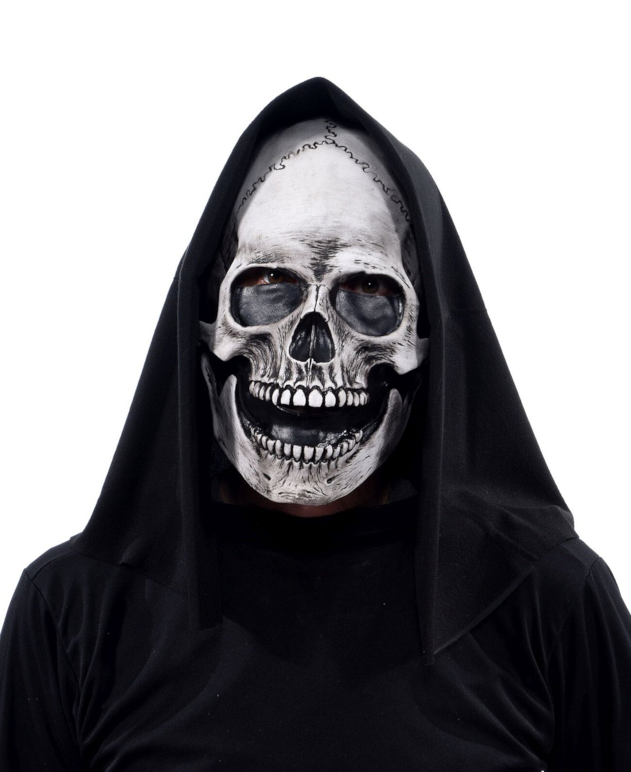 ZagOne Size Studios Glow Grim Skull УФ латексный костюм для взрослых маска один размер Zagone Studios