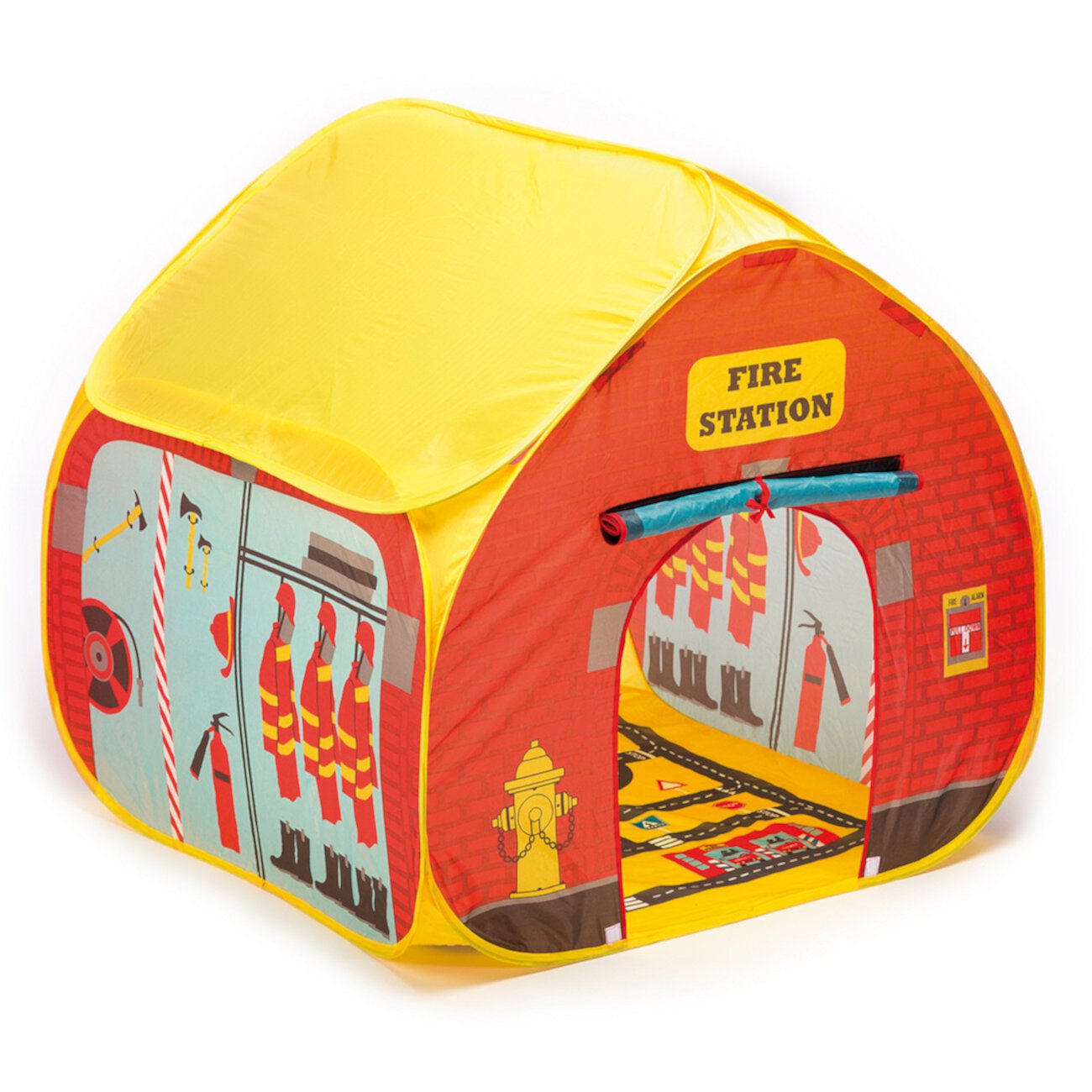 Pop It Up Палатка для пожаротушения с уличной картой Playmat Fun2Give