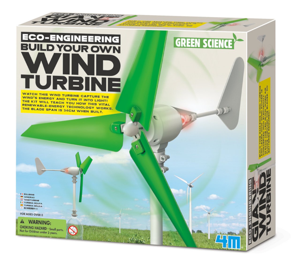 4M Engineering Создайте собственную ветряную турбину Style Me Up!