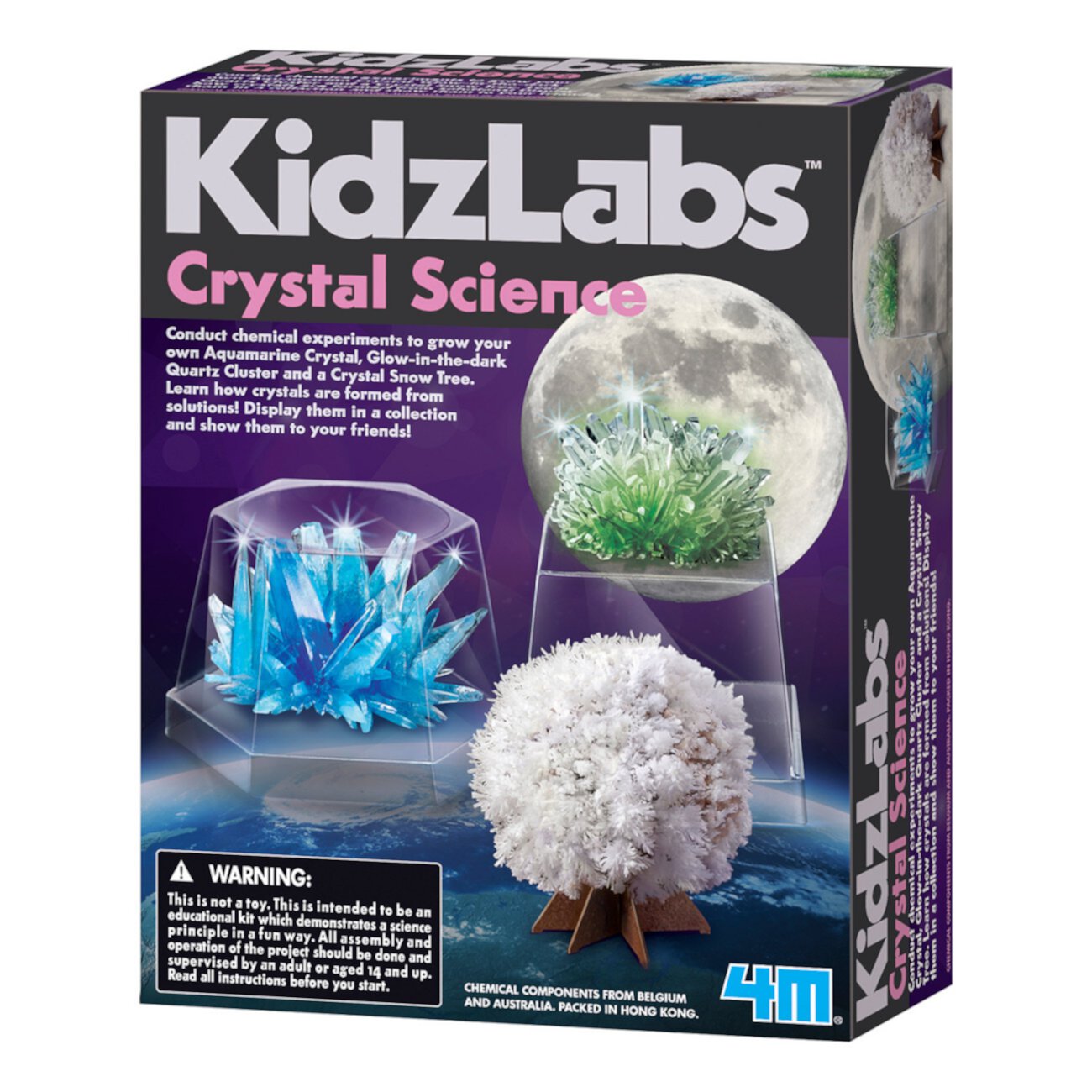 Kidzlabs Crystal Science Kit Redbox