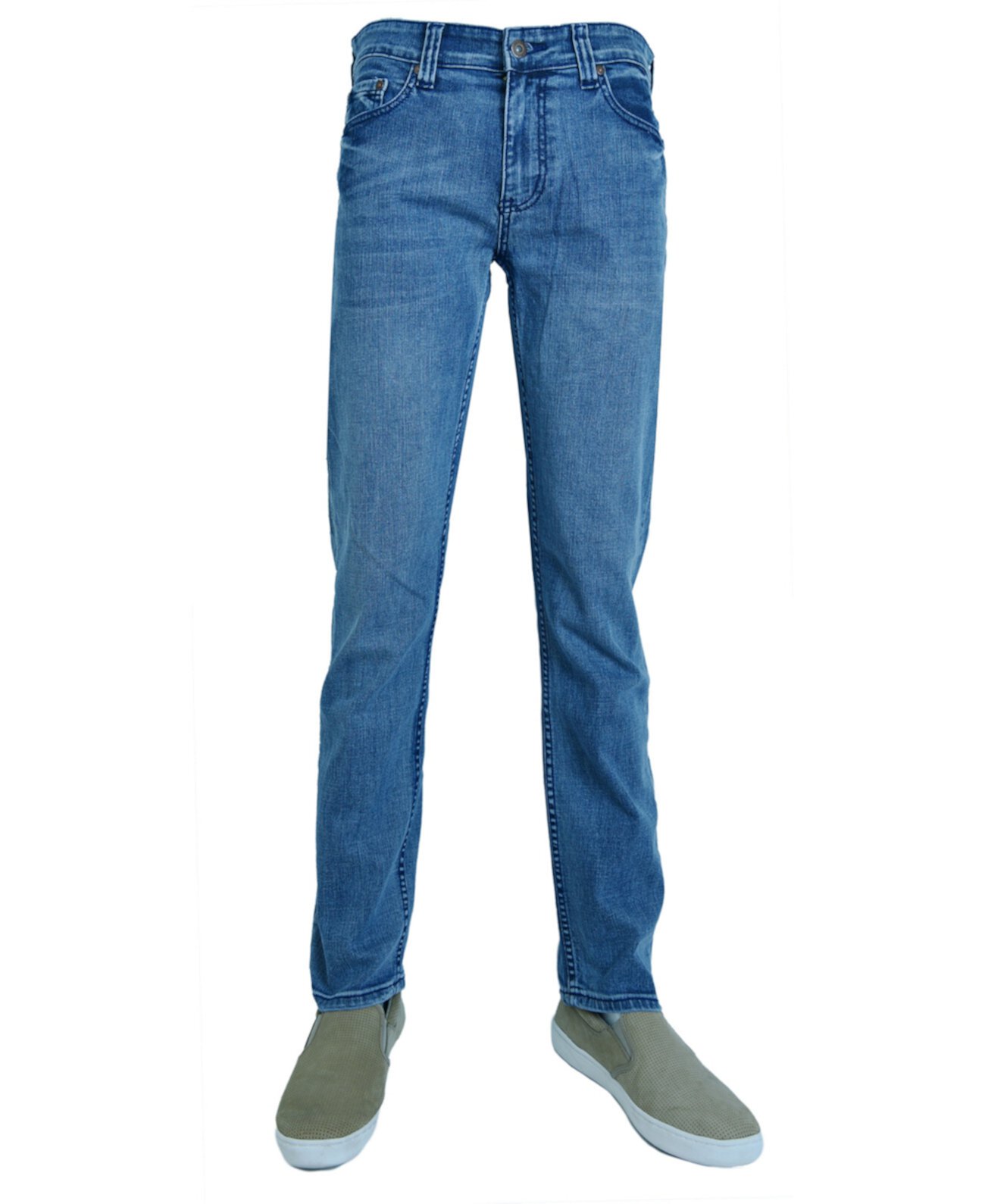 Модные мужские зауженные джинсы из денима Flypaper
