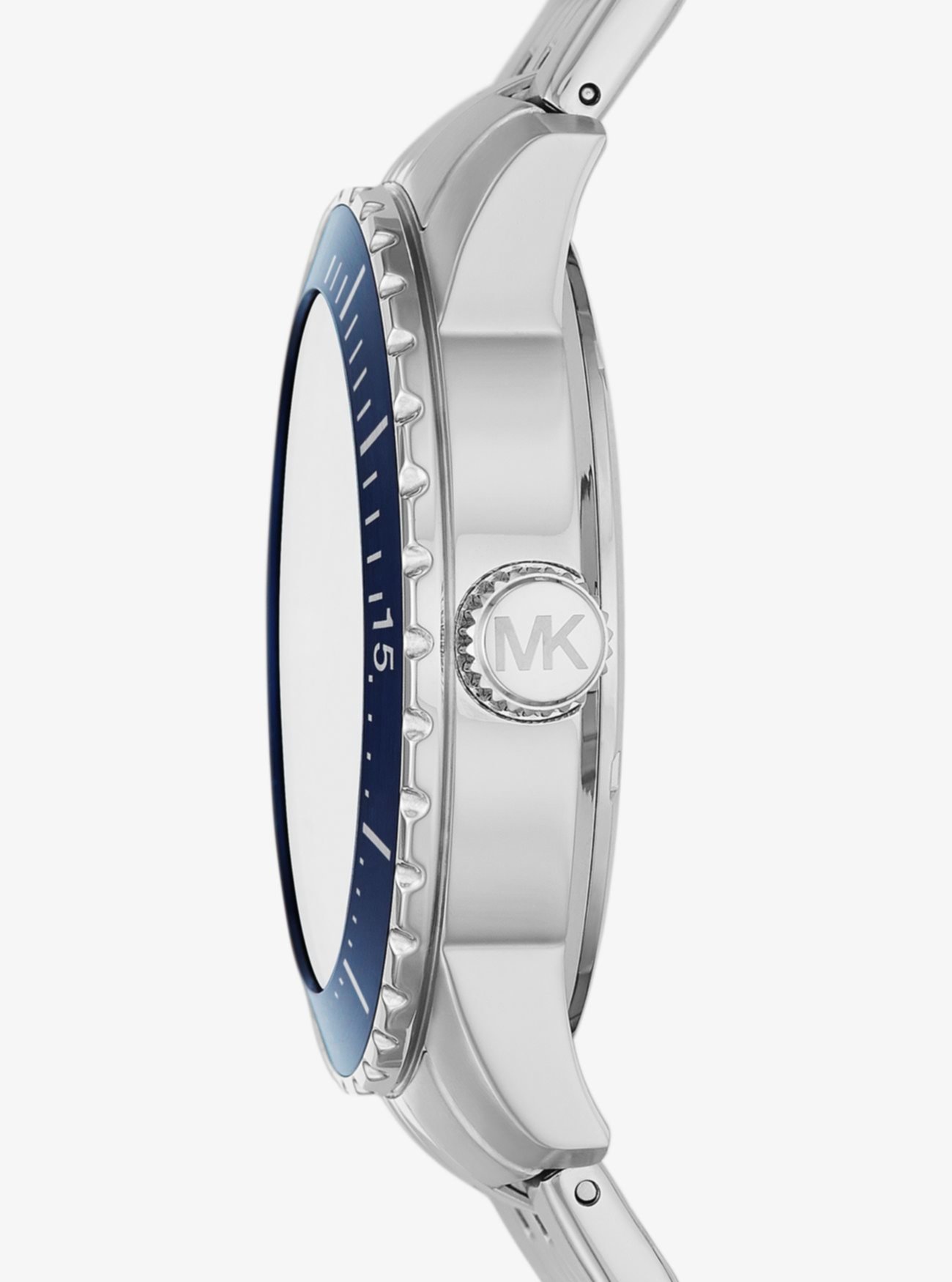 Большие серебряные часы Cunningham Michael Kors