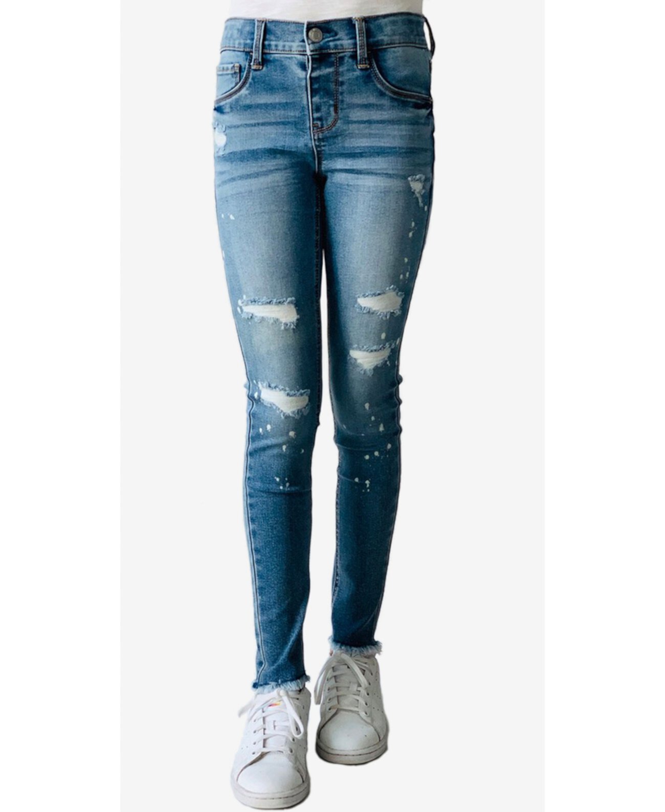 Детские Джеггинсы Imperial Star Destructed Paint Splattered Skinny Jeans Imperial Star