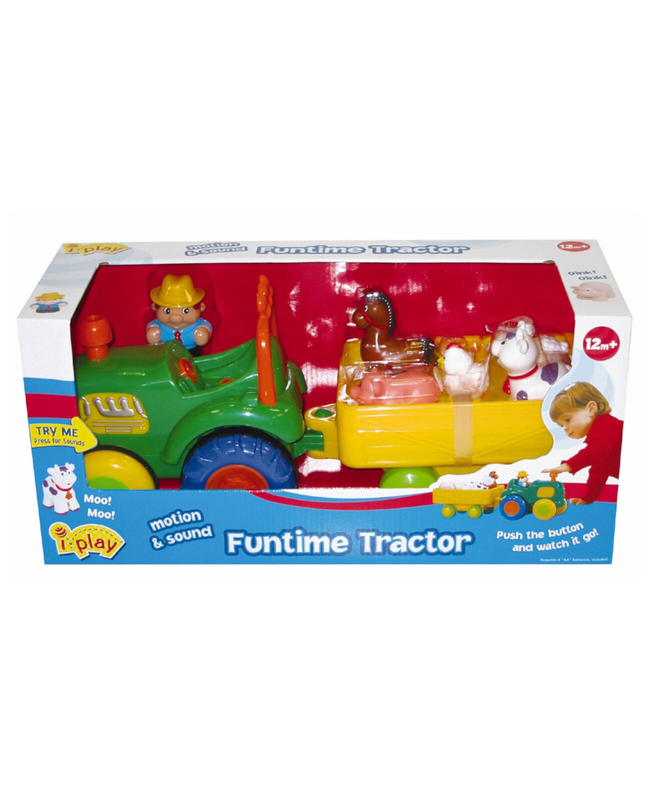 Kidoozie - Funtime Трактор Fundamental Toys