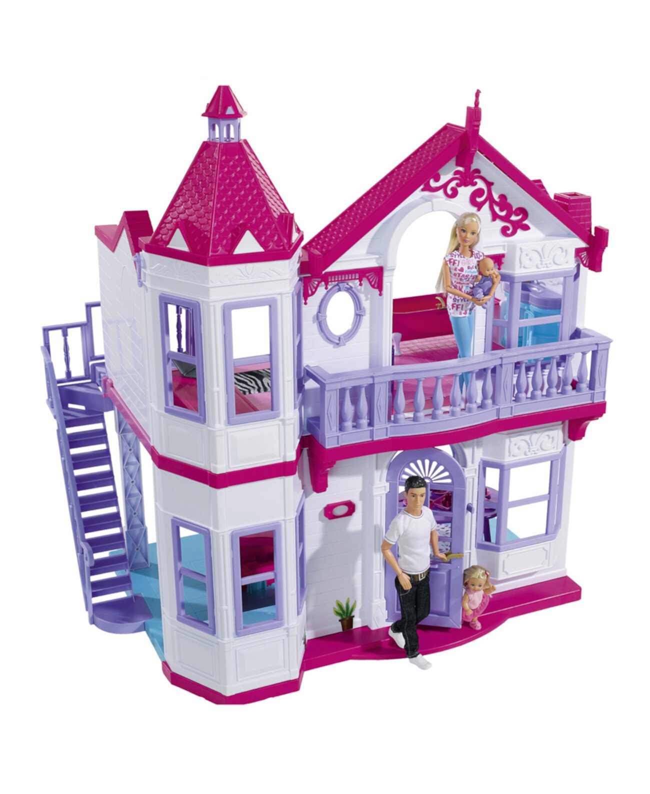 Toys - Steffi Love, мой дом мечты с 4 комнатами Redbox