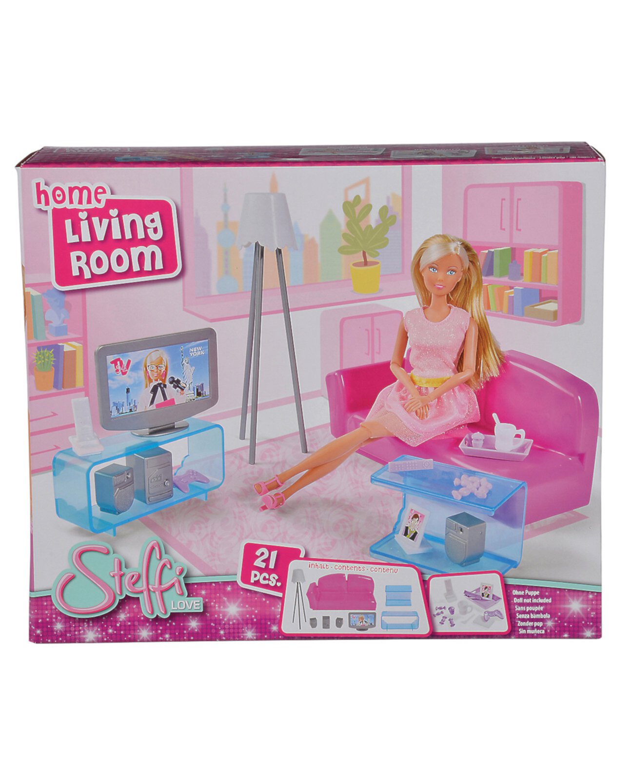 Игрушки - Steffi Love Home, Playset для гостиной Simba Toys