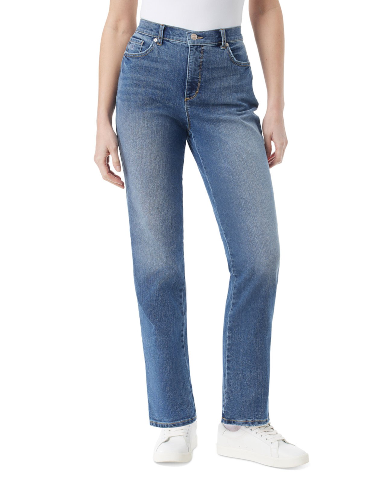 Women's Amanda Classic Straight Jeans, in Regular, Short & Long Gloria Vanderbilt