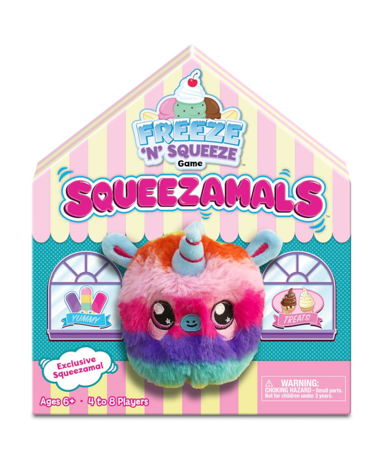 Squeezamals Freeze 'N' Squeeze Детская игра First & Main