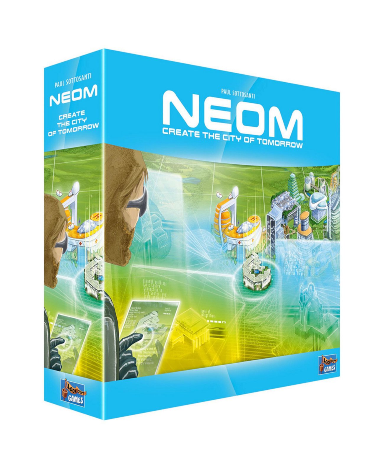Neom - Создай стратегическую настольную игру будущего города MasterPieces