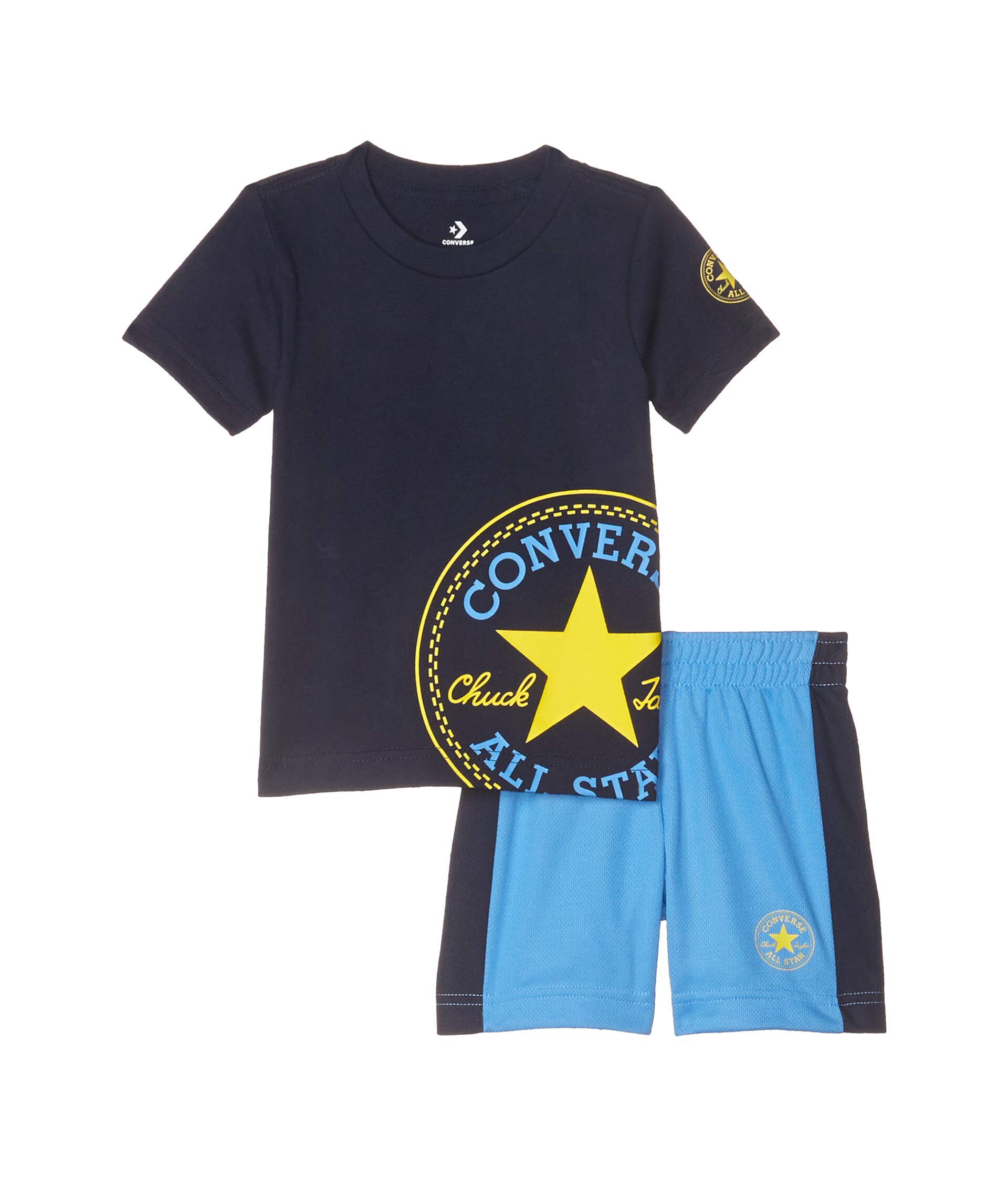 Набор футболок и шорт с рисунком (для малышей) Converse Kids
