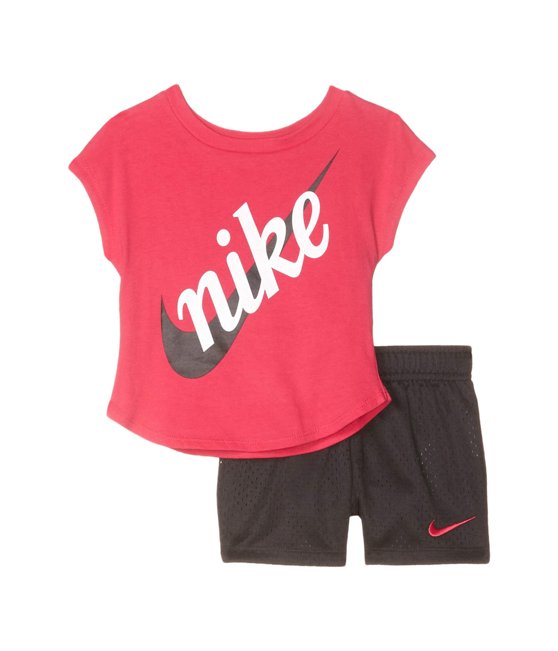 Script Futura Tee & Shorts Set (Малыш) Nike Kids