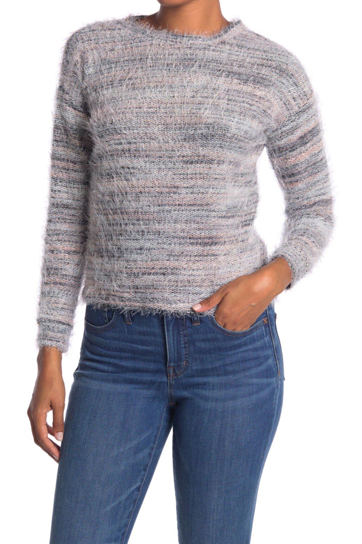 Вязаный свитер с несколькими ресницами Love by Design
