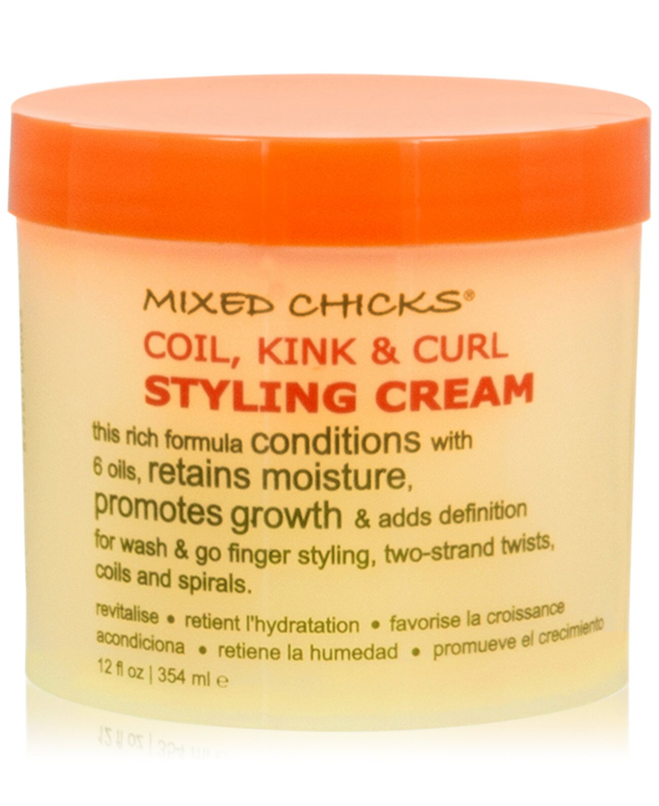 Крем для укладки волос Coil, Kink & Curl, 12 унций, от PUREBEAUTY Salon & Spa Mixed Chicks