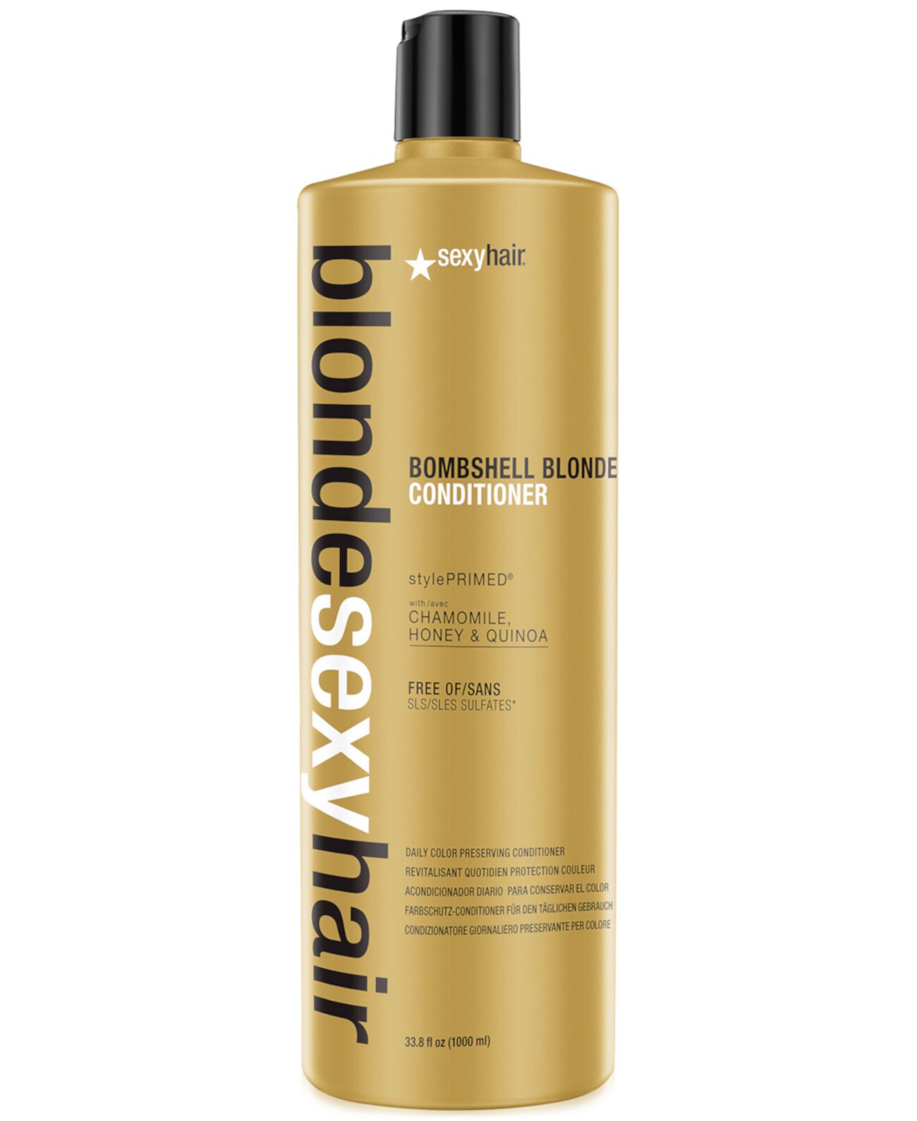 Blonde Sexy Hair Bombshell Blonde Daily Color Conserving Conditioner, 33,8 унции, от PUREBEAUTY Salon & Spa Sexy Hair