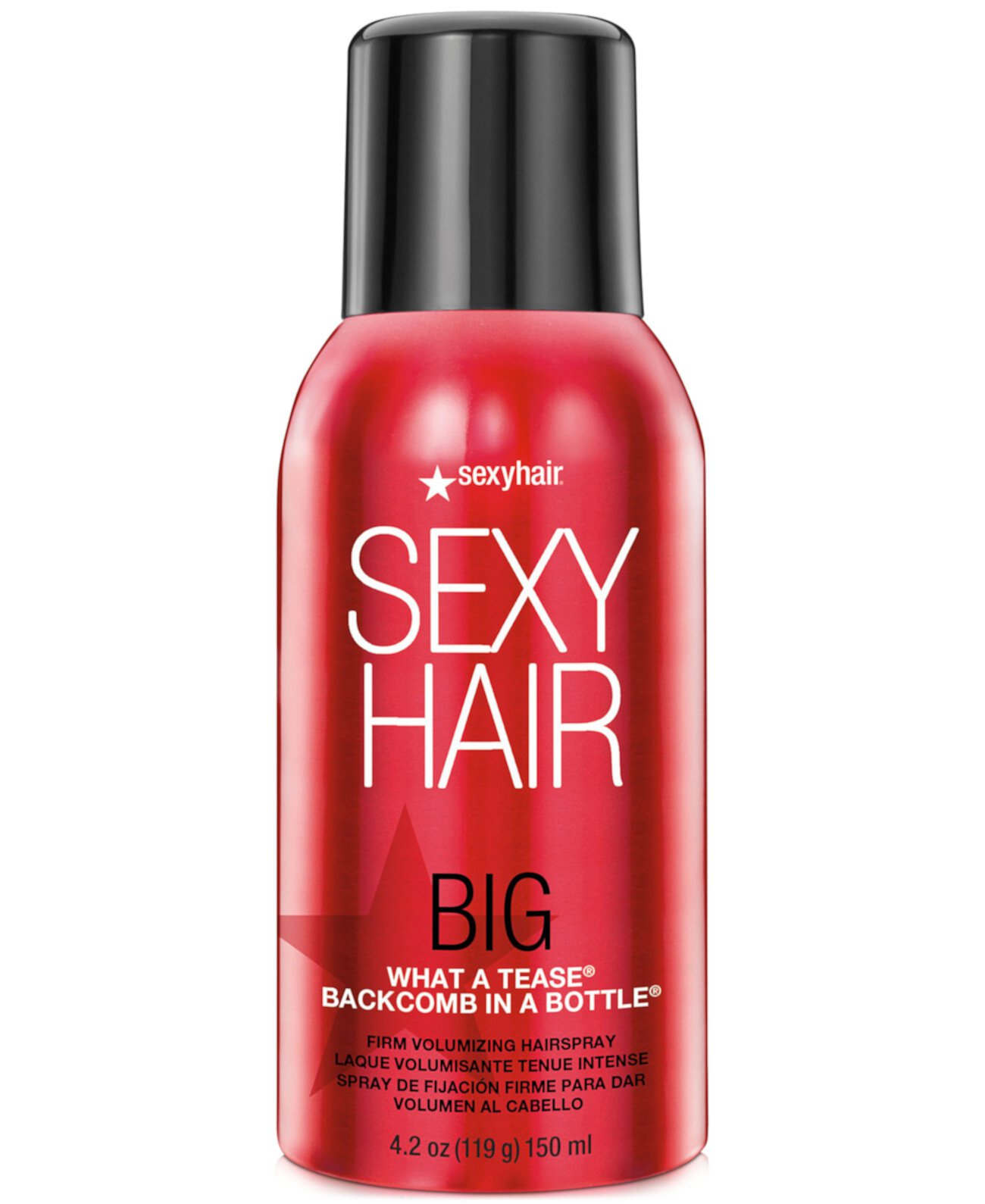 Большие сексуальные волосы, что дразнить Backcomb в бутылке, 4,2 унции, от PUREBEAUTY Salon & Spa Sexy Hair