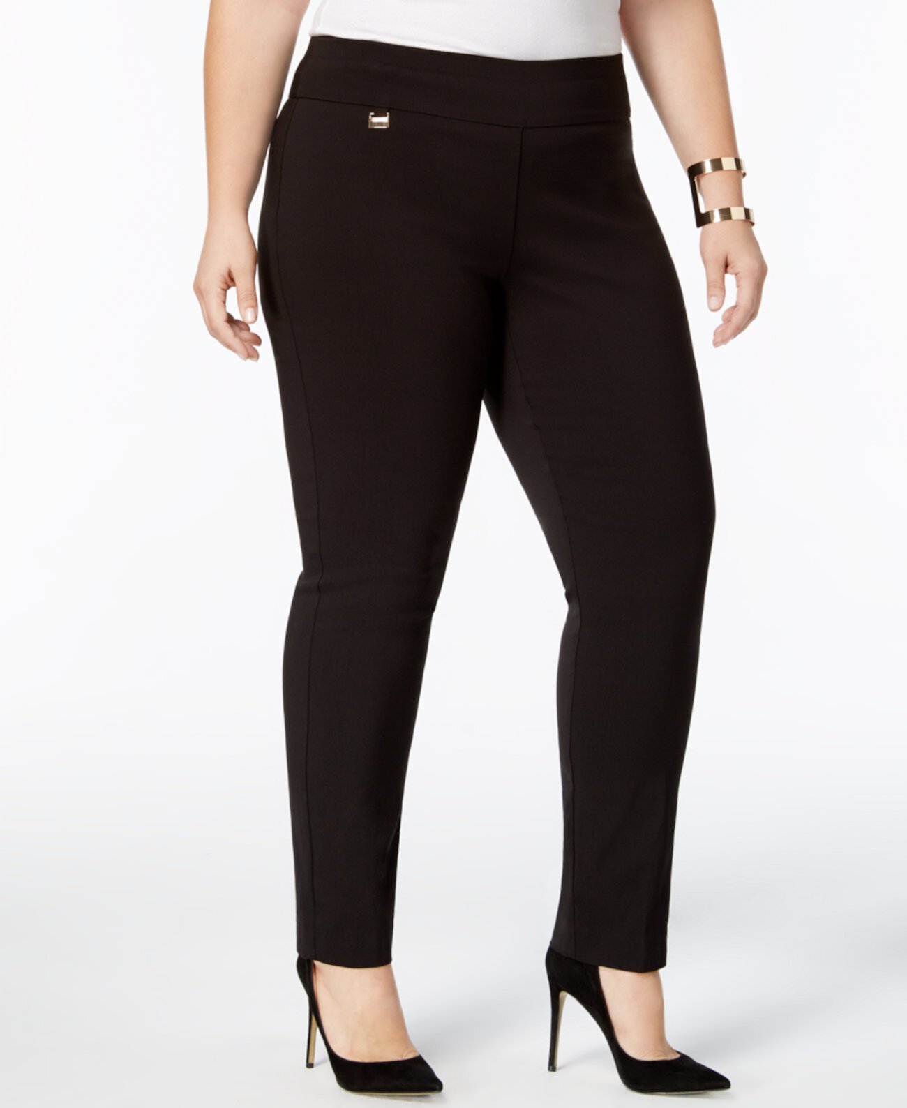 Плюс и миниатюрные узкие брюки-скинни плюс размер, созданные для Macy's Alfani