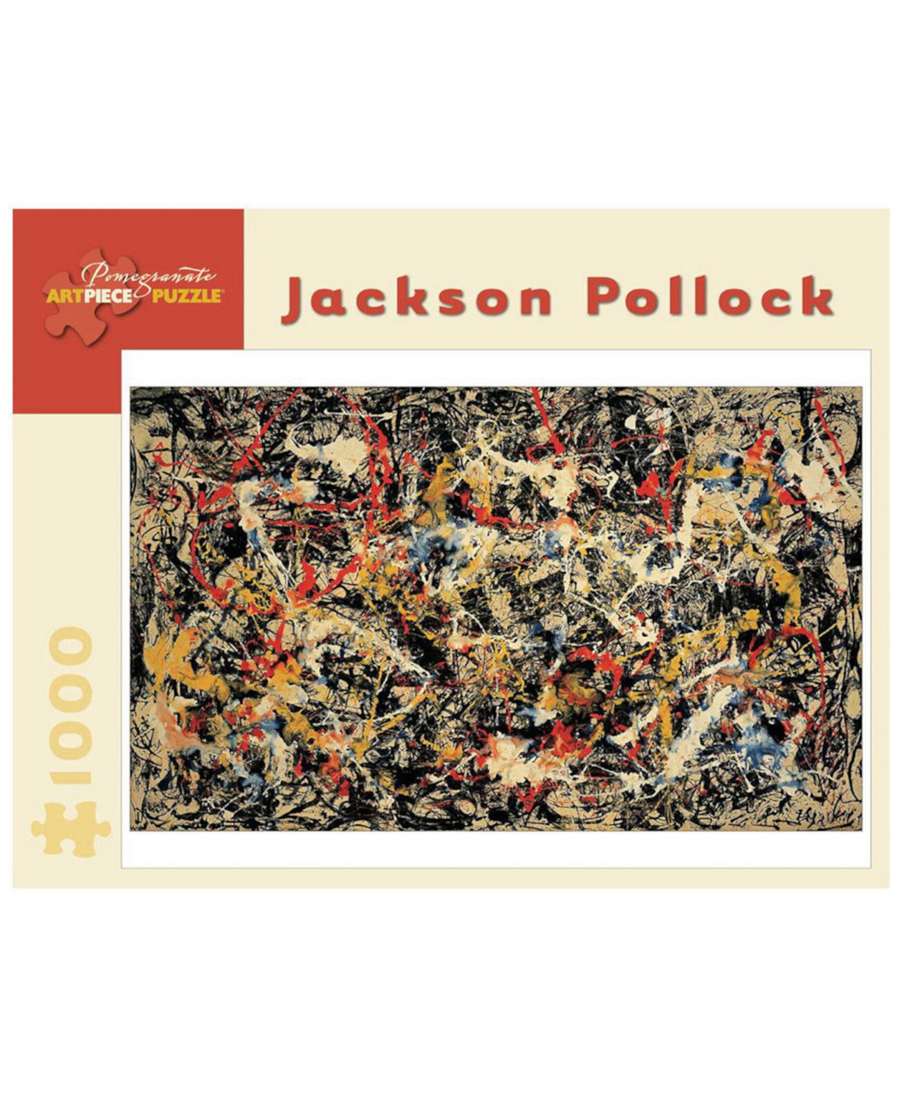 Джексон Поллок - Головоломка сходимости - 1000 штук Pomegranate