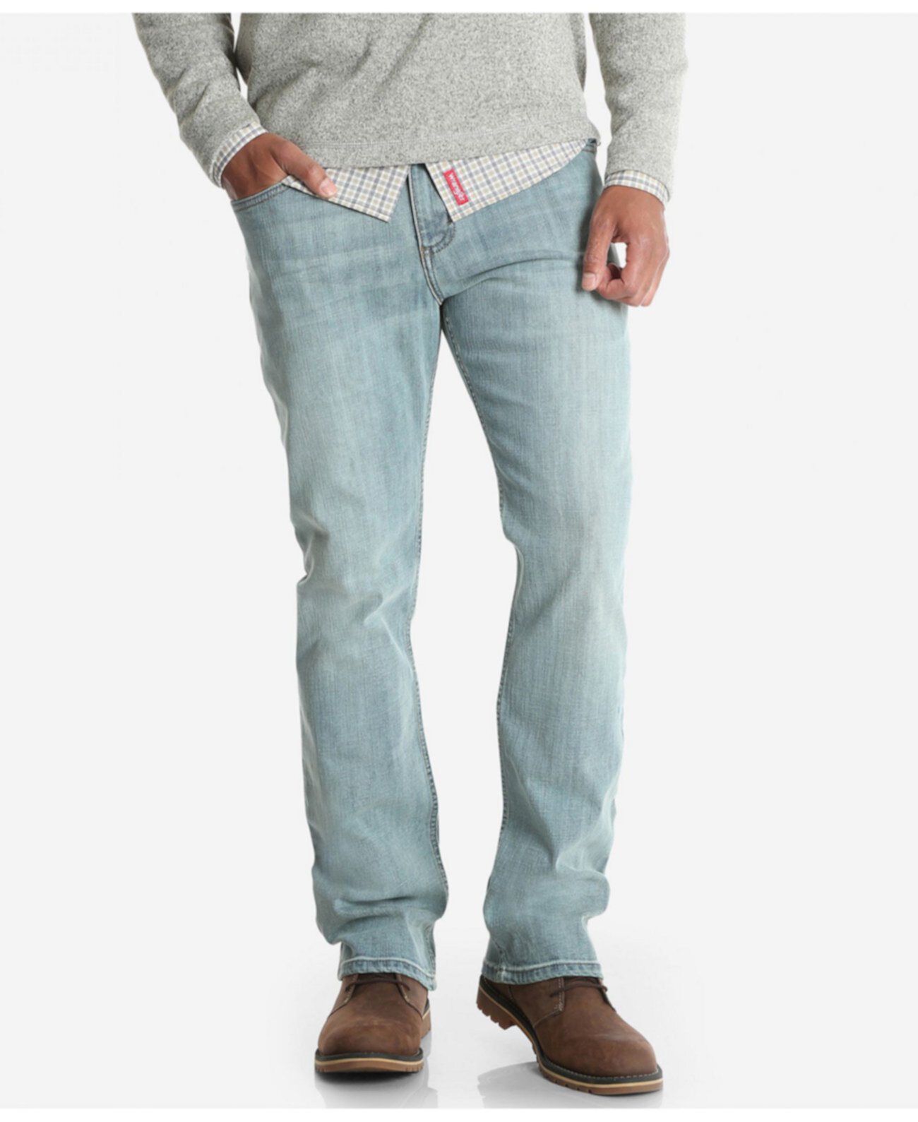 Мужские прямые джинсы с регулярной посадкой Wrangler