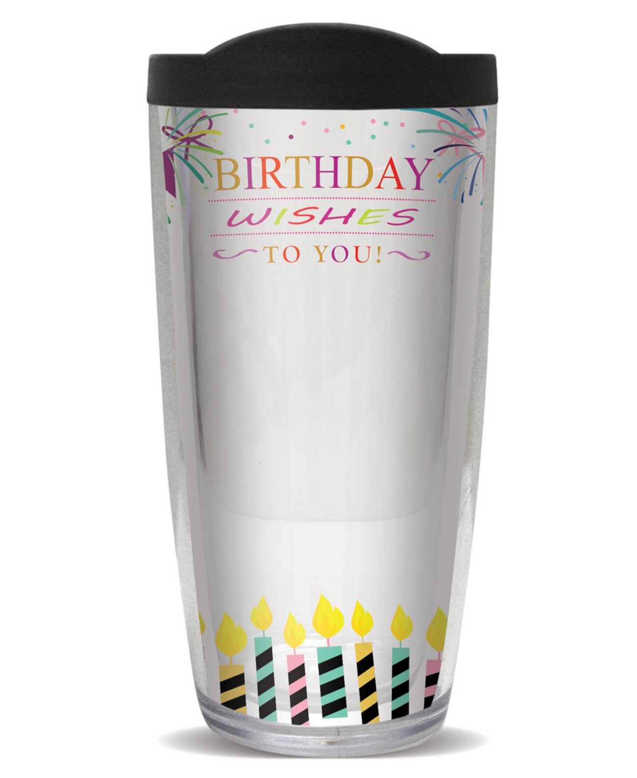 Sign-It День рождения Fem с двойной стенкой изолированный стакан, 16 унций Freeheart