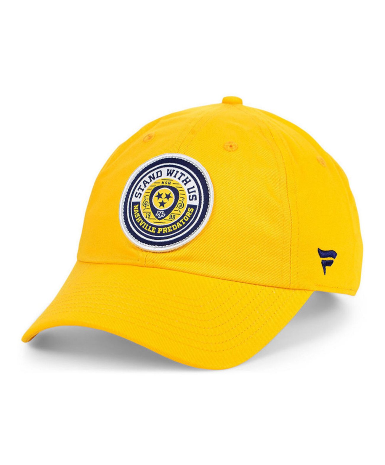 Регулируемая кепка Nashville Predators Hometown Relaxed регулируемая Authentic NHL Headwear