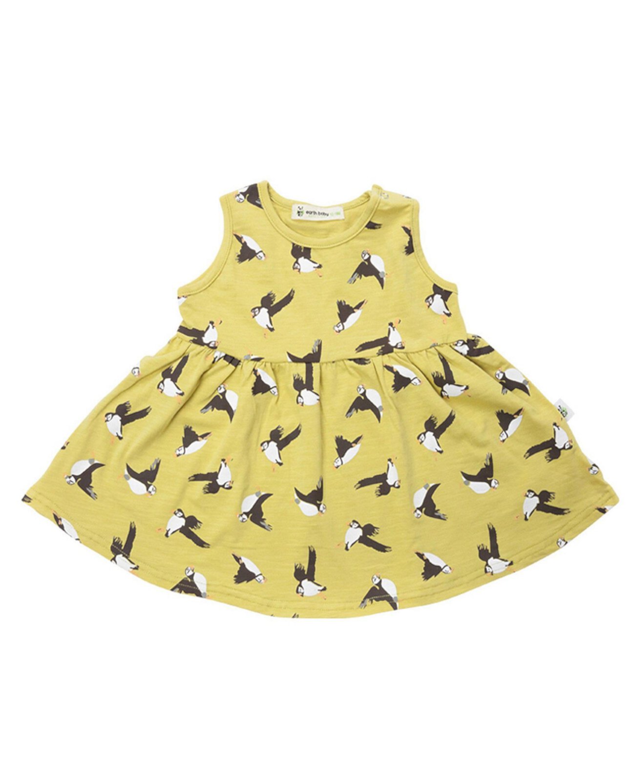 Платье для малышей из органического хлопка Toddler Girls Earth Baby Outfitters