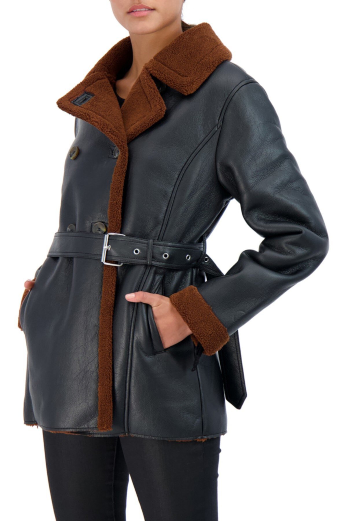 Sebby Collection Пальто с пуговицами спереди Sebby
