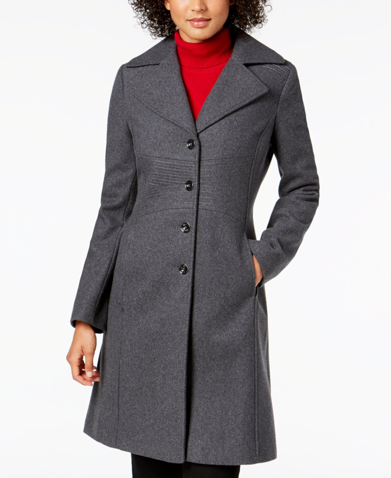 Однобортное пальто Walker, созданное для Macy's Tommy Hilfiger