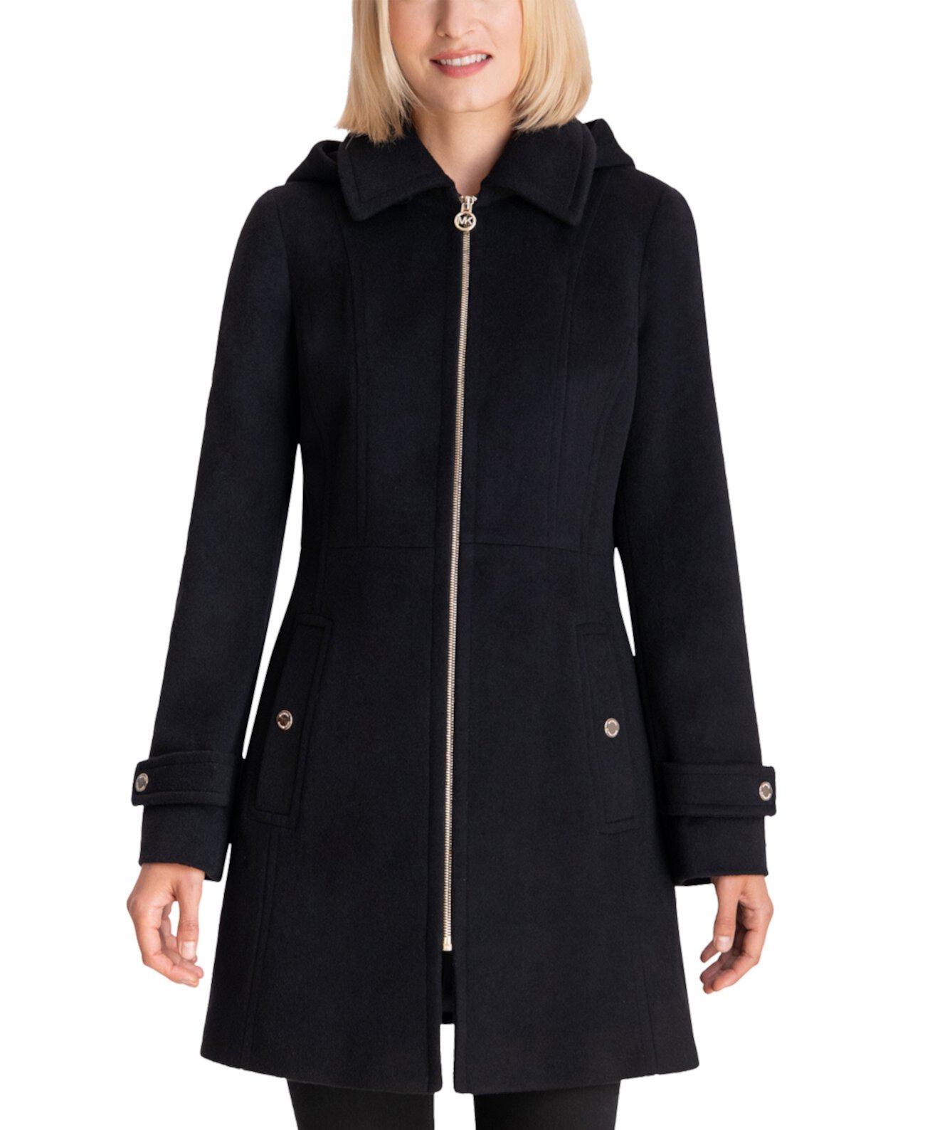 Миниатюрное пальто с капюшоном, созданное для Macy's Michael Kors