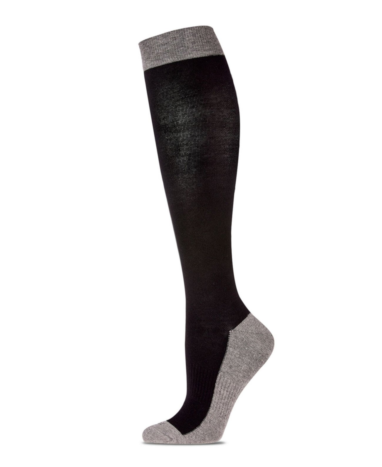 Двухцветные контрастные женские компрессионные носки MEMOI