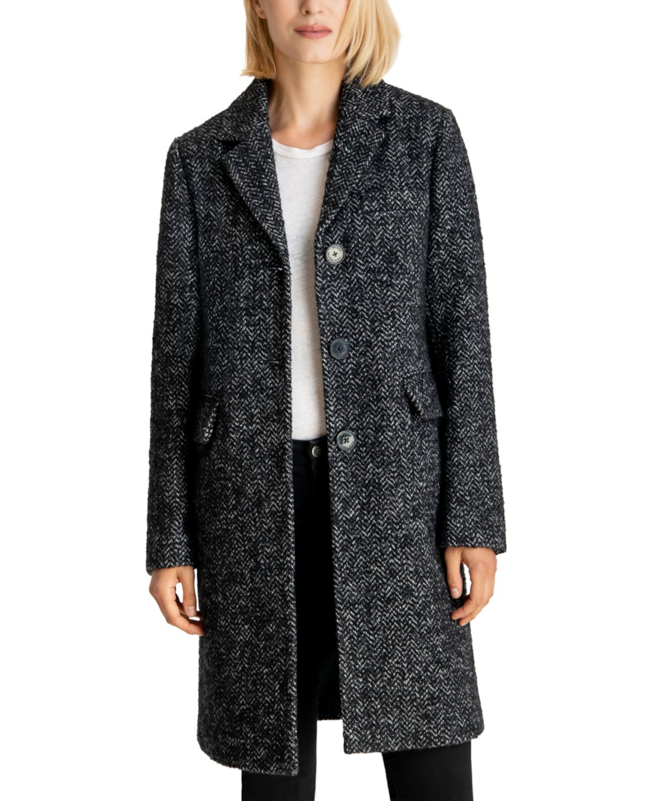Однобортное пальто Walker, созданное для Macy's Michael Kors