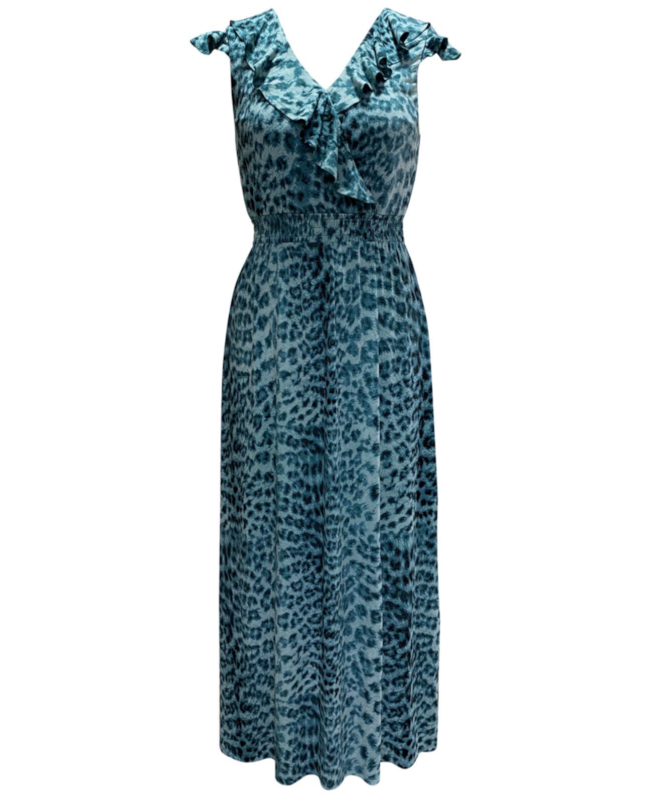 Макси-платье с оборками INC, созданное для Macy's INC International Concepts
