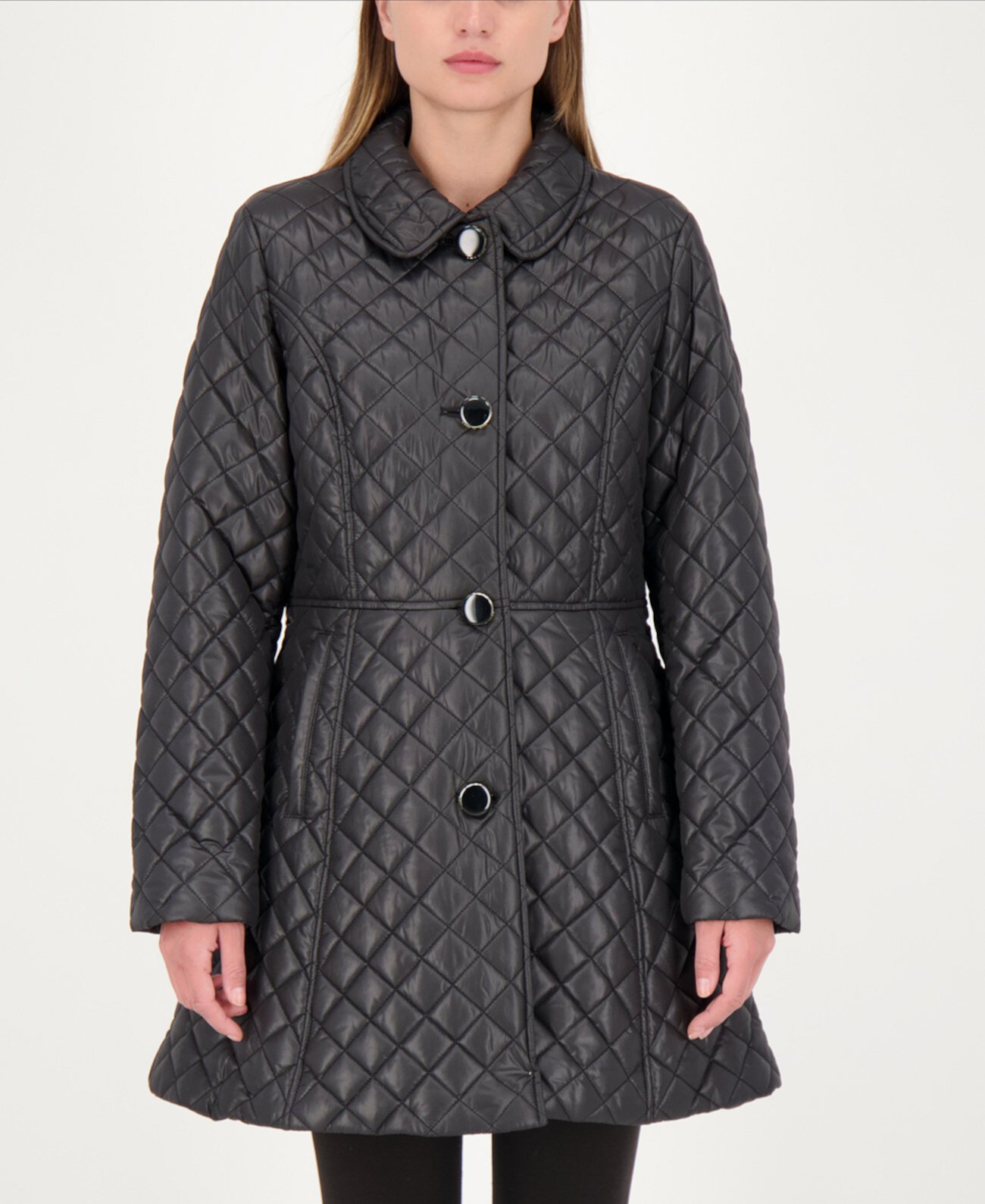 Стеганое пальто с юбкой Kate Spade New York