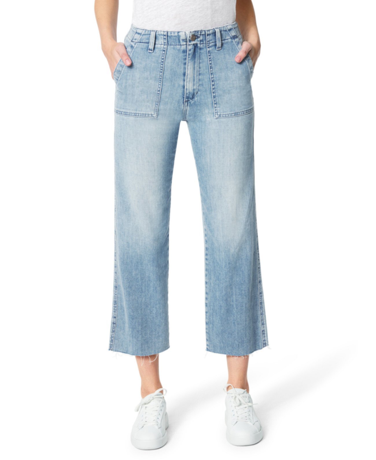 Широкие укороченные джинсы с высокой посадкой The Blake Joe's Jeans