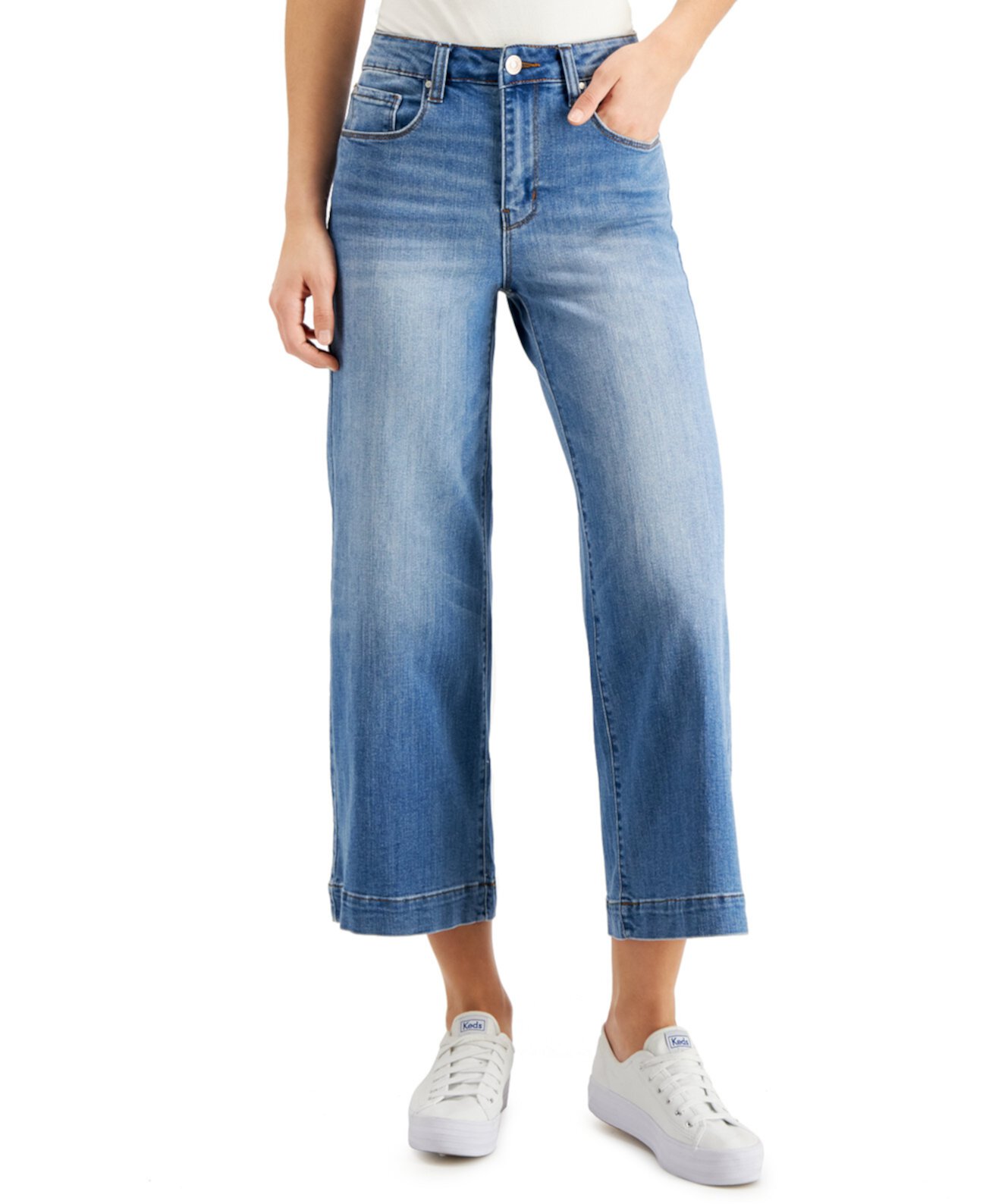 Укороченные широкие джинсы Numero