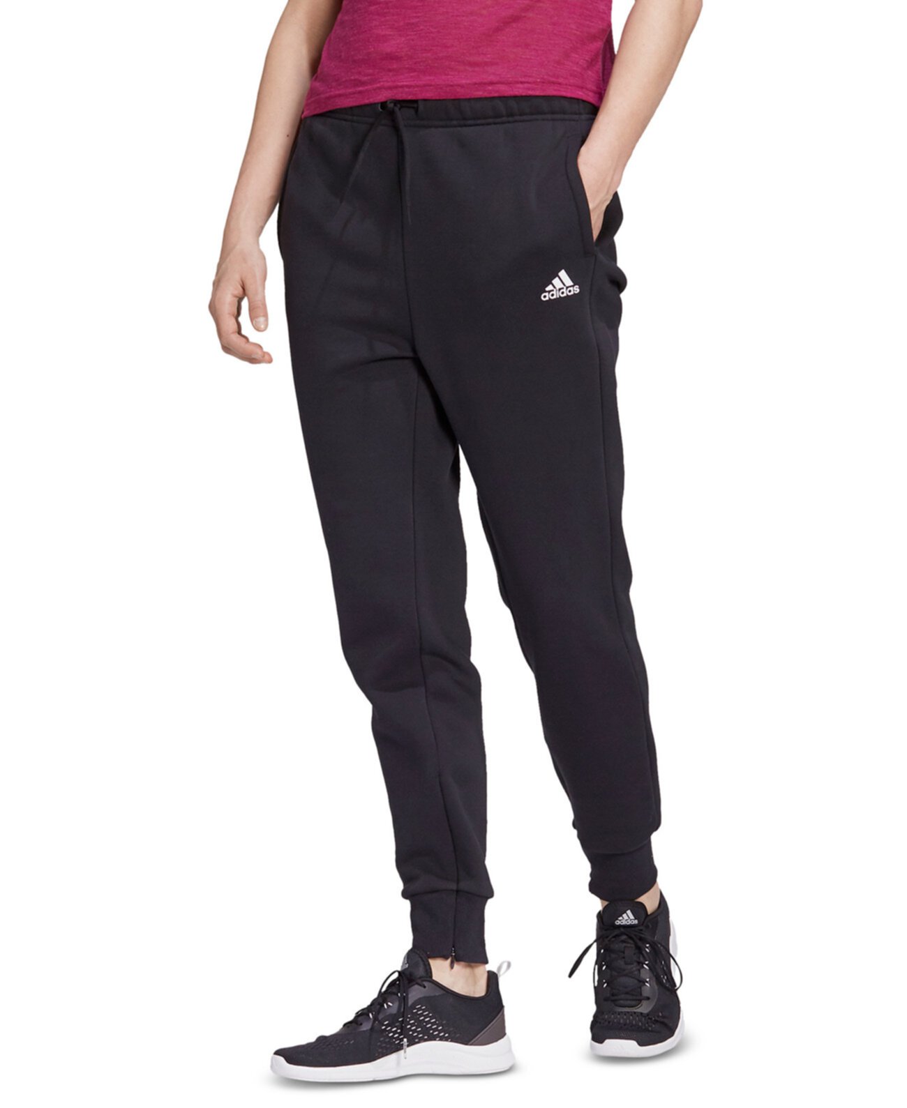 Женские спортивные штаны с логотипом Adidas
