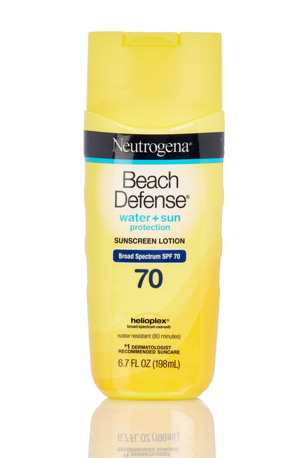 Солнцезащитный лосьон Beach Defense Water + Sun Protection SPF 70 Neutrogena