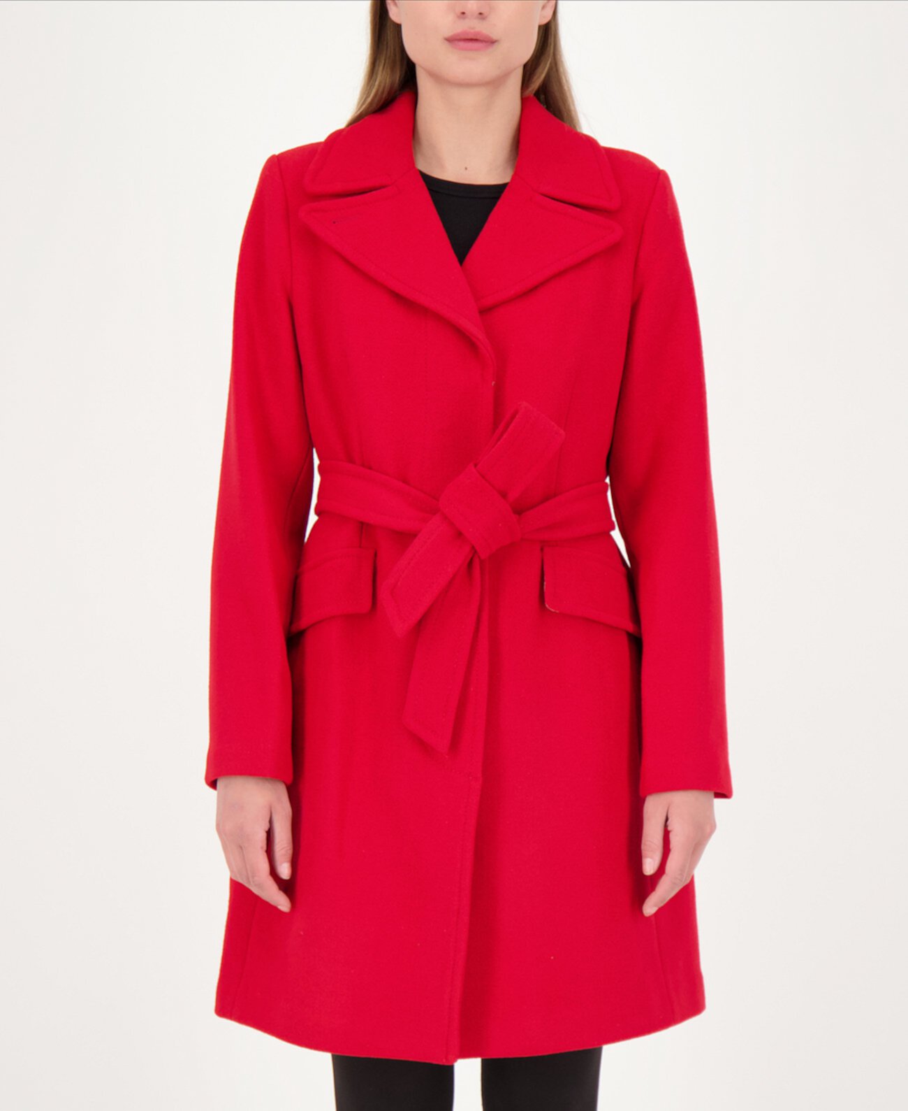 Пальто с запахом и поясом, созданное для Macy's Kate Spade New York